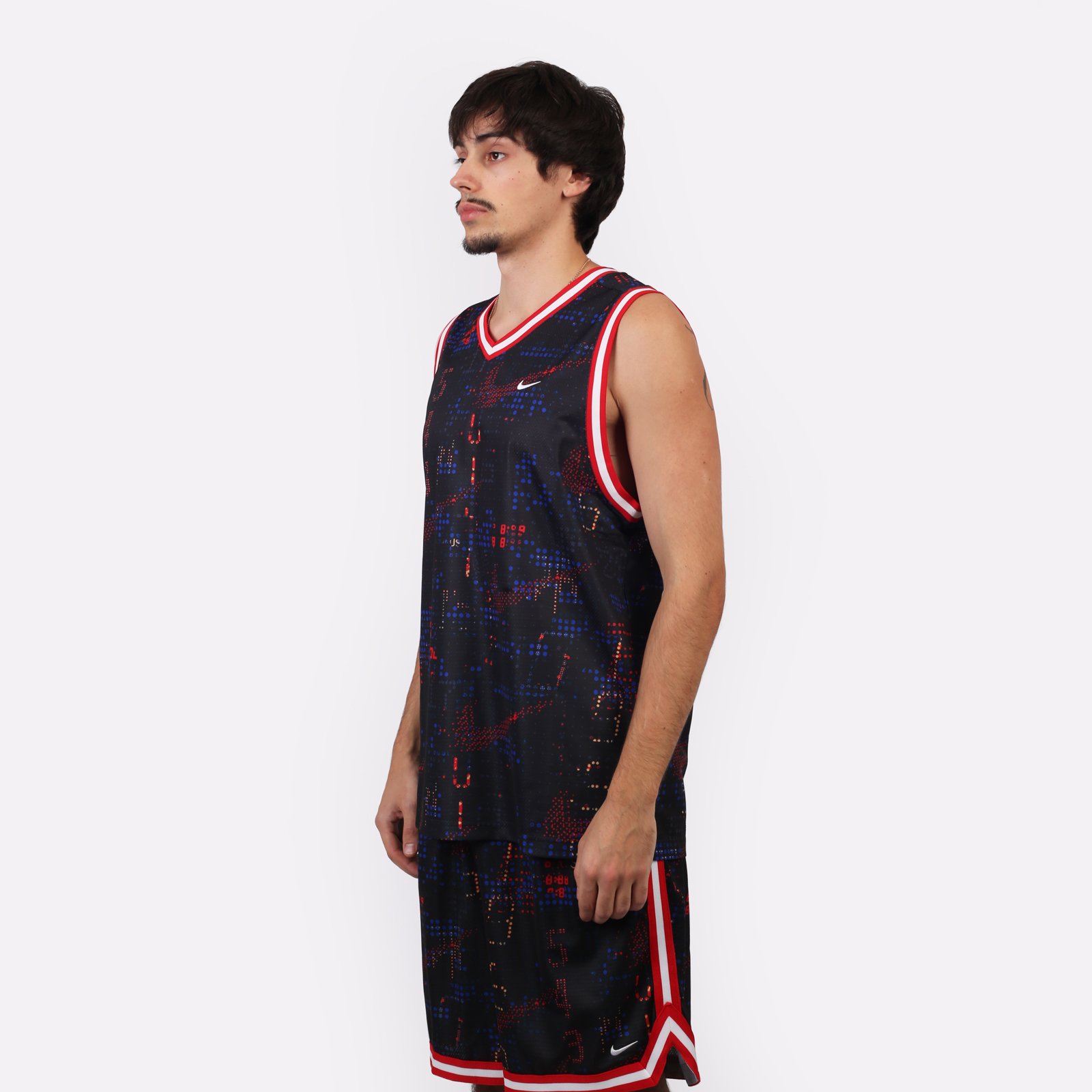 Мужская майка Nike DNA Tanktop (FZ0690-010)  - цена, описание, фото 4