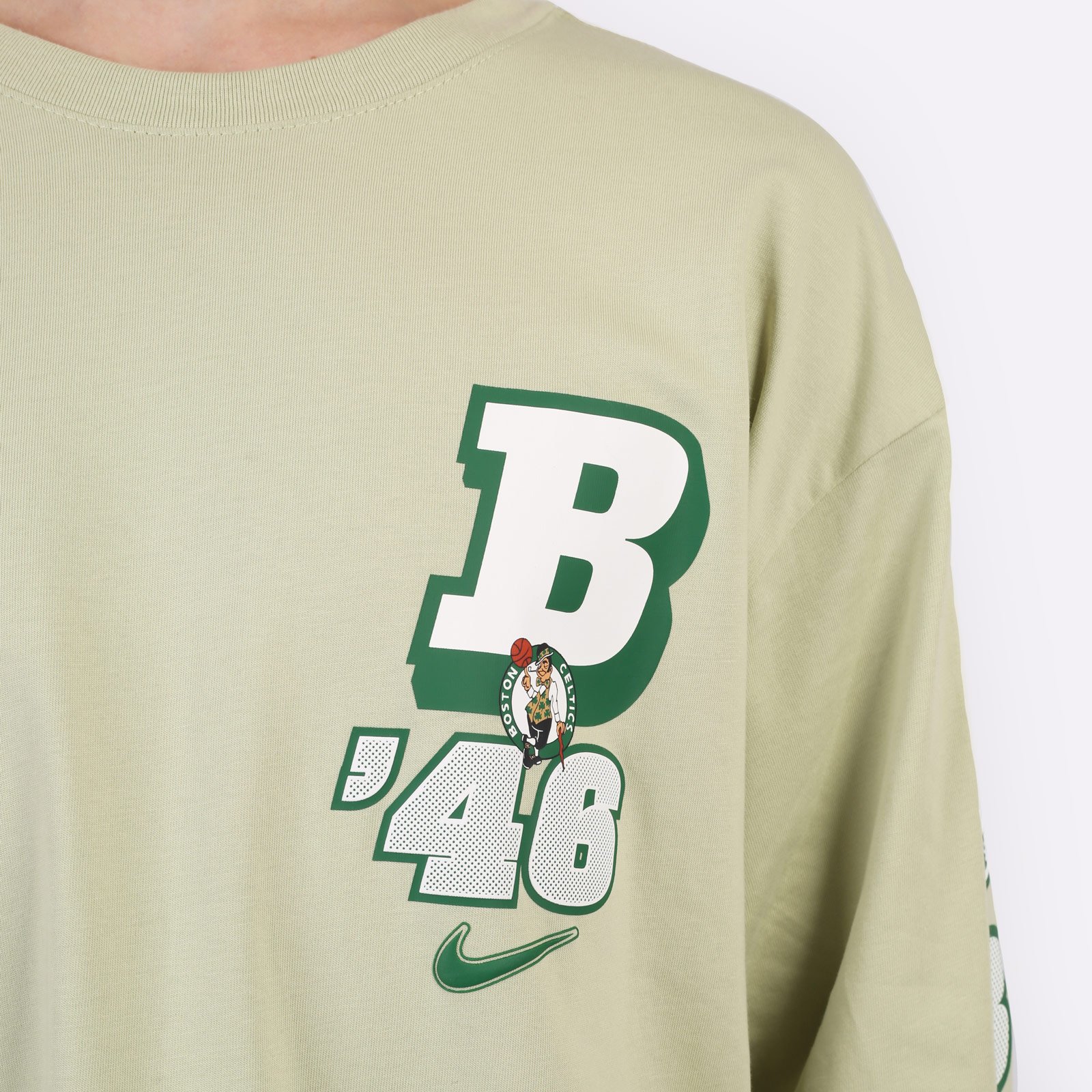 Лонгслив Nike Boston Celtics Courtside Longsleeve (HF1648-371)  - цена, описание, фото 4