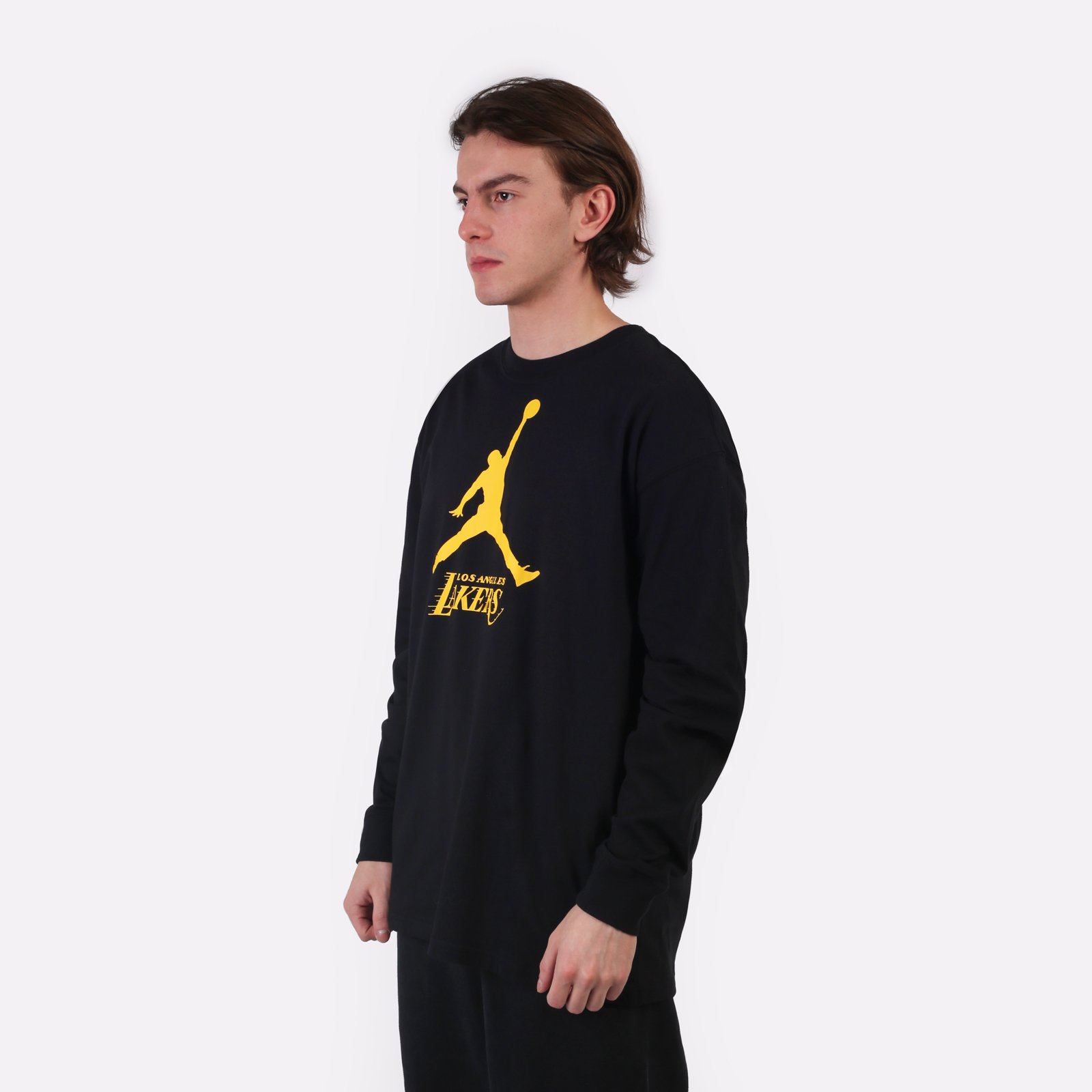 Лонгслив Jordan Los Angeles Lakers Essential (FN1268-010)  - цена, описание, фото 4