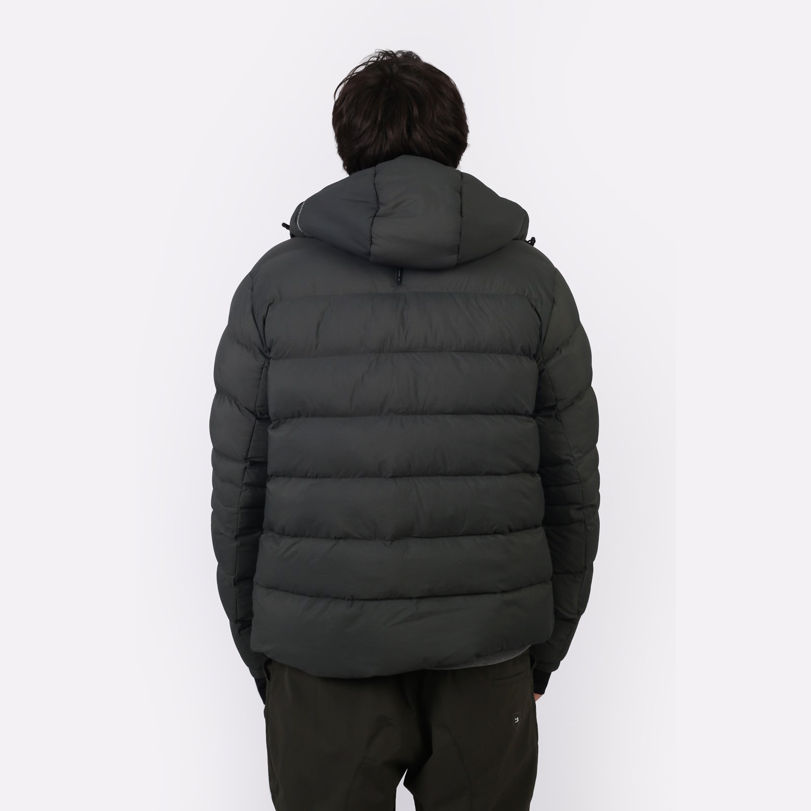 Мужской пуховик KRAKATAU Rook Short Puffer Jacket (Qm487-513-ел-серый)  - цена, описание, фото 3