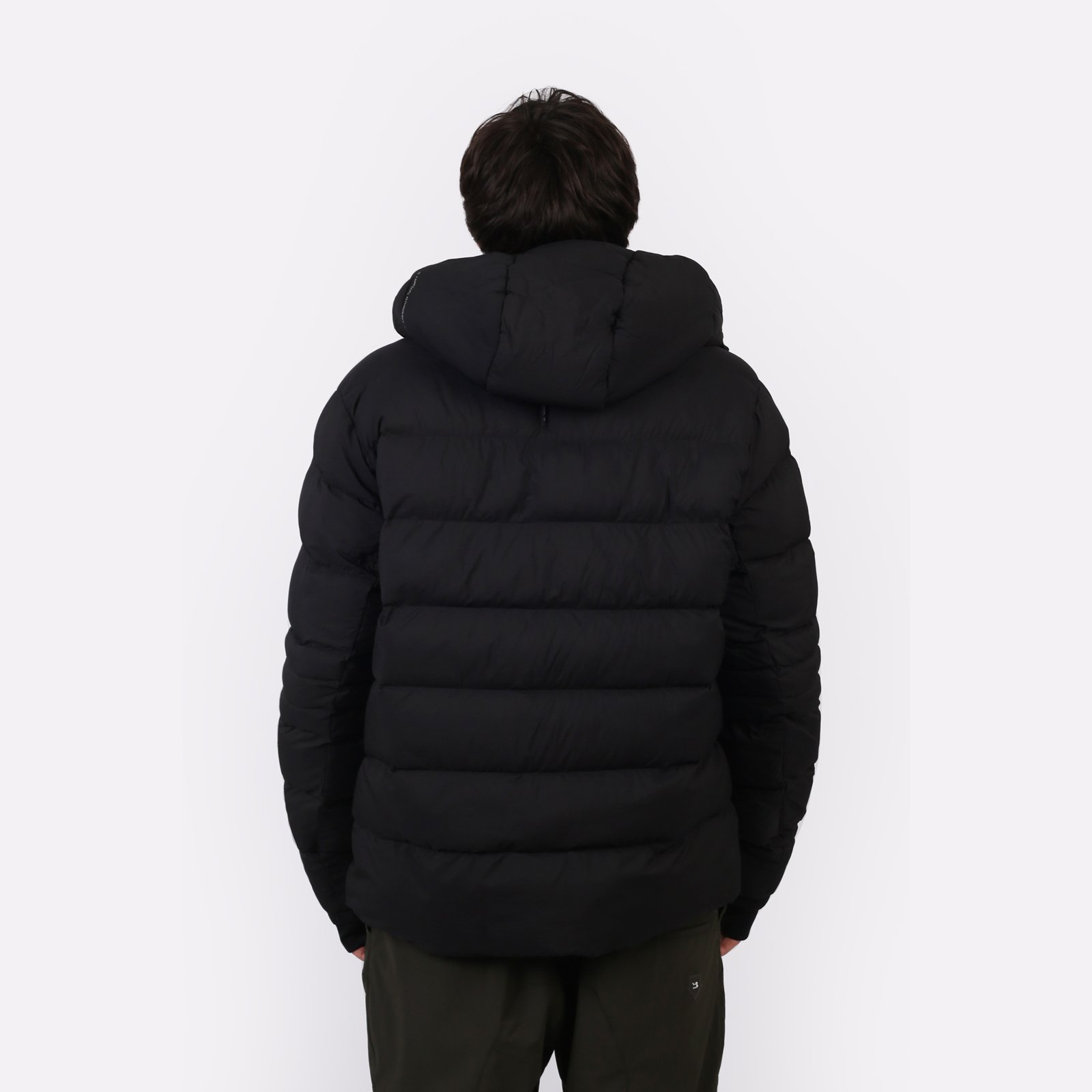 Мужской пуховик KRAKATAU Rook Short Puffer Jacket (Qm487-1-чёрный)  - цена, описание, фото 3