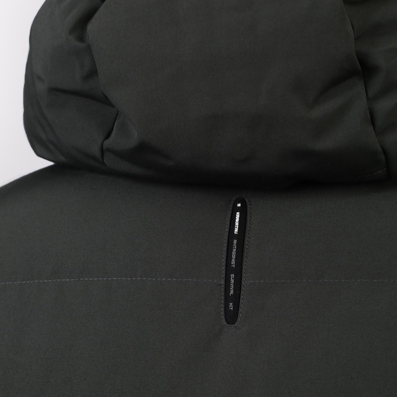 Мужской пуховик KRAKATAU Strofo Mid-Length Down Jacket (Qm488-513-ел-серый)  - цена, описание, фото 11