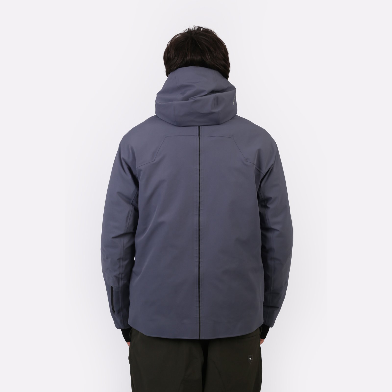 Мужская куртка KRAKATAU WERYK Functional Fabric Short Jacket (Qm482-26-пл-голубой)  - цена, описание, фото 3