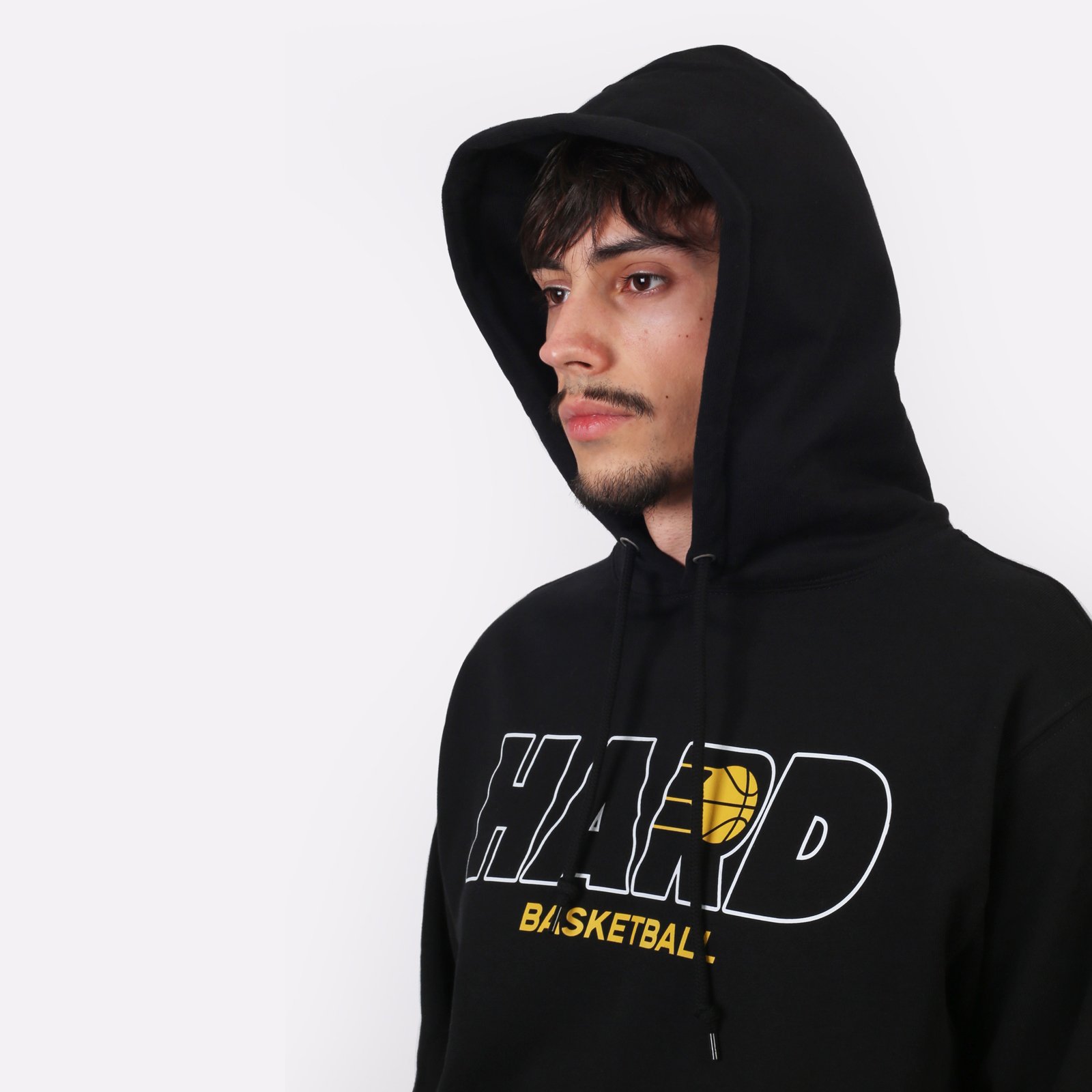 Тостовка Hard Hoodie (Hoodie-black-logo)  - цена, описание, фото 7