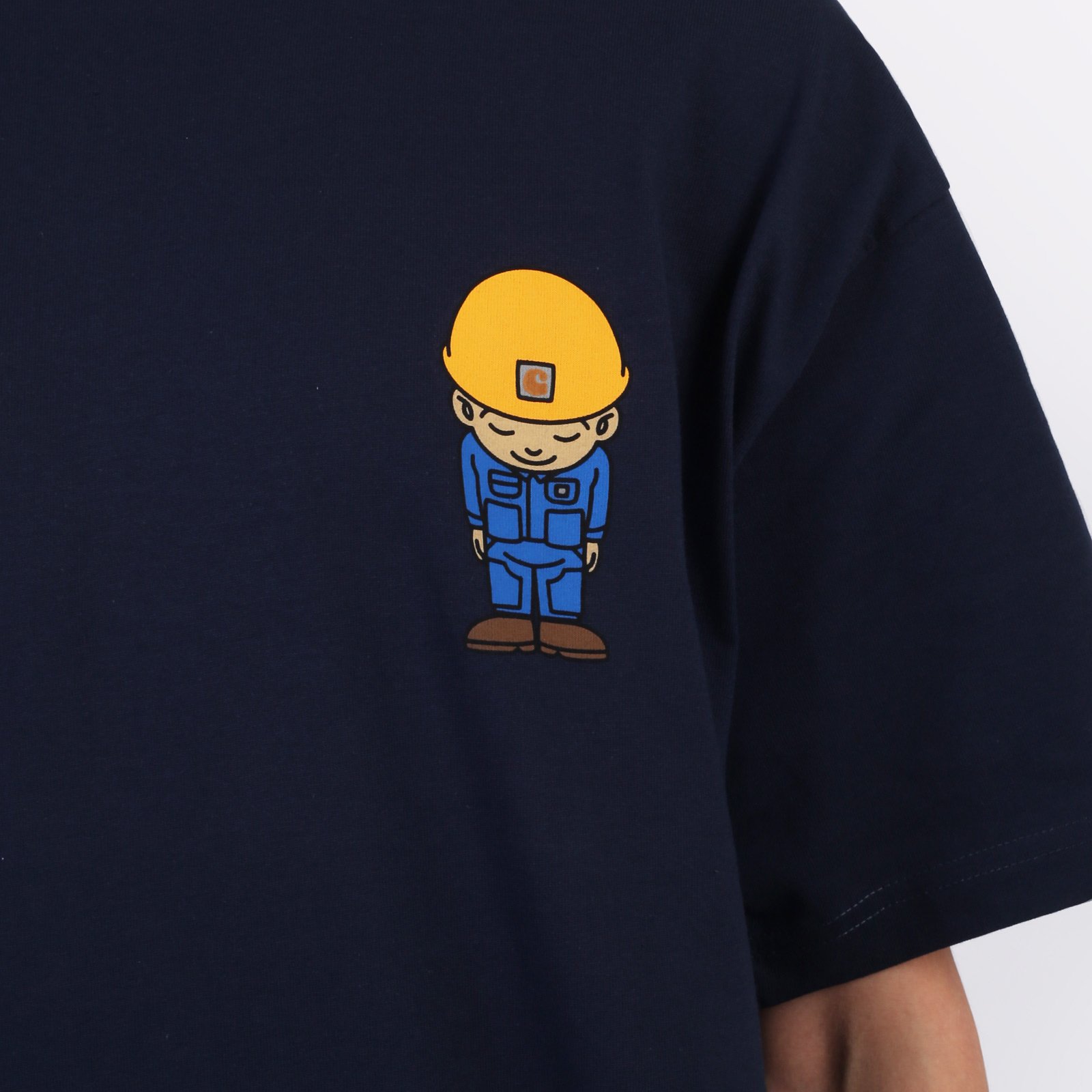 Мужская футболка Carhartt WIP S/S Sumimasen T-Shirt (I033994-blue)  - цена, описание, фото 6