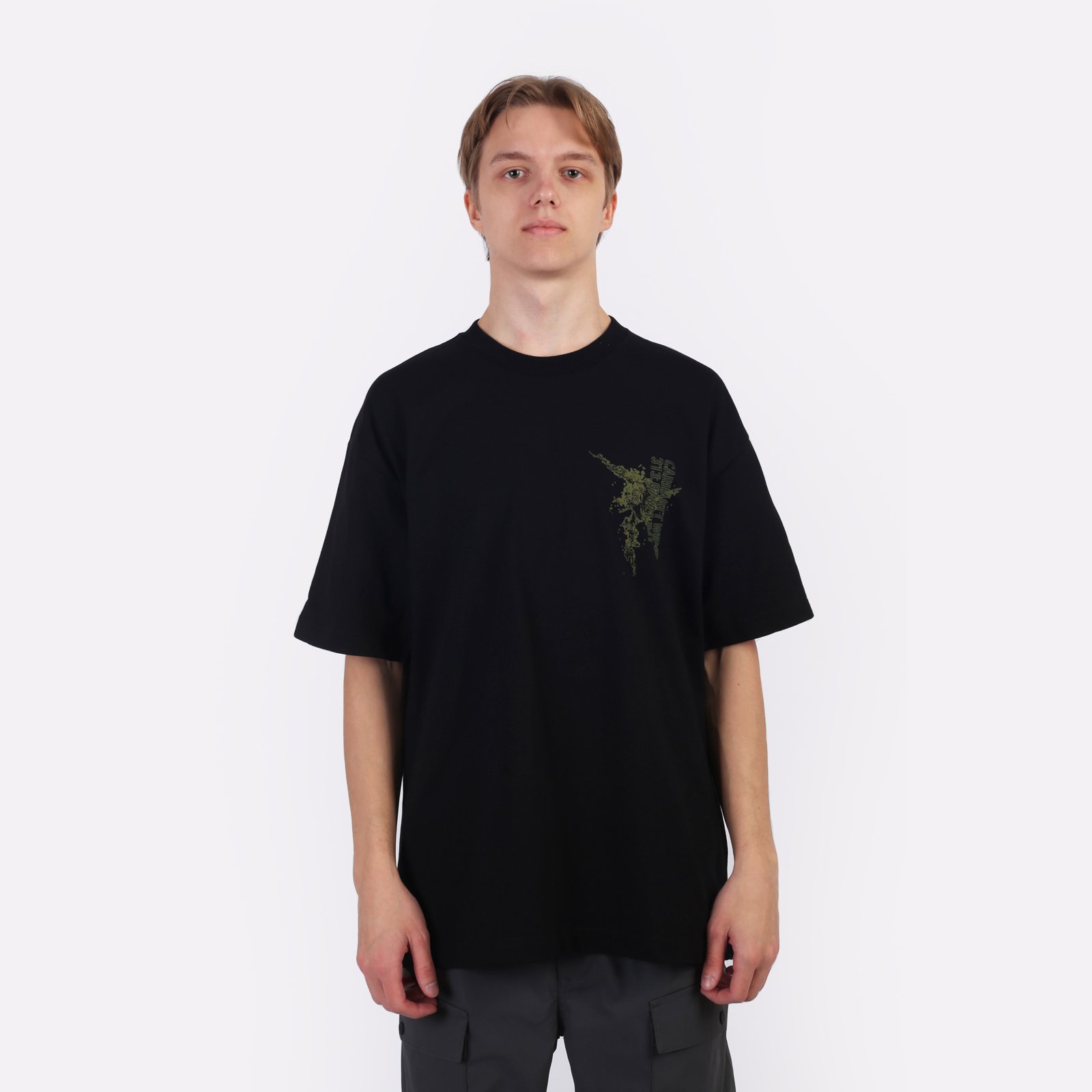 Мужская футболка Carhartt WIP S/S Coordinate 02 T-Shirt (I034012-black)  - цена, описание, фото 2