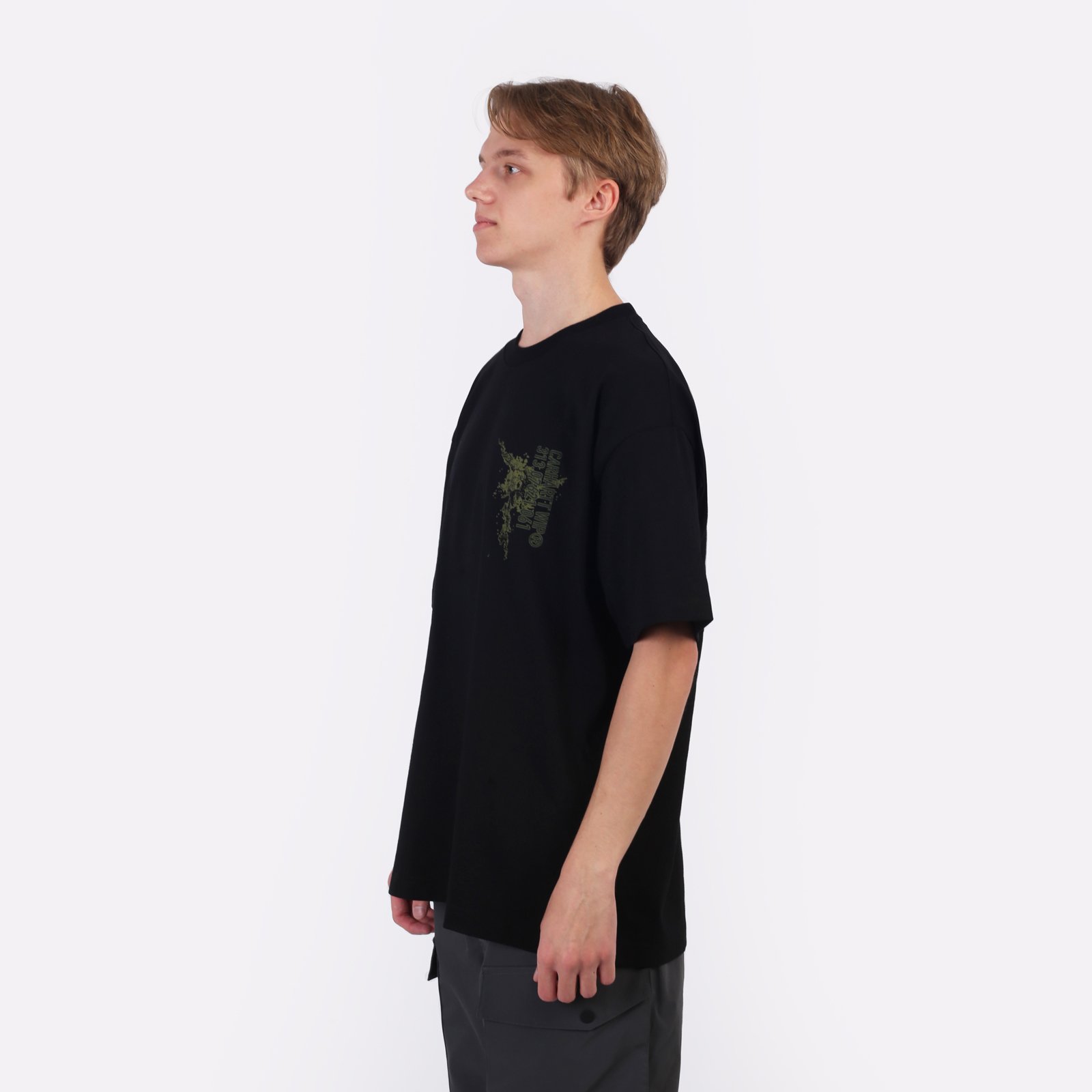 Мужская футболка Carhartt WIP S/S Coordinate 02 T-Shirt (I034012-black)  - цена, описание, фото 4