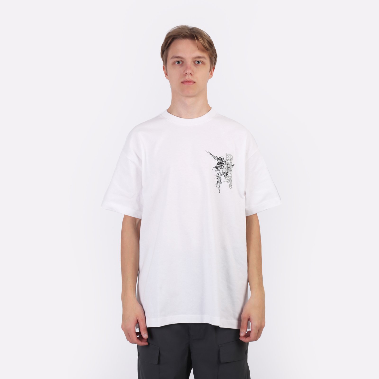 Мужская футболка Carhartt WIP S/S Coordinate 02 T-Shirt (I034012-white)  - цена, описание, фото 2