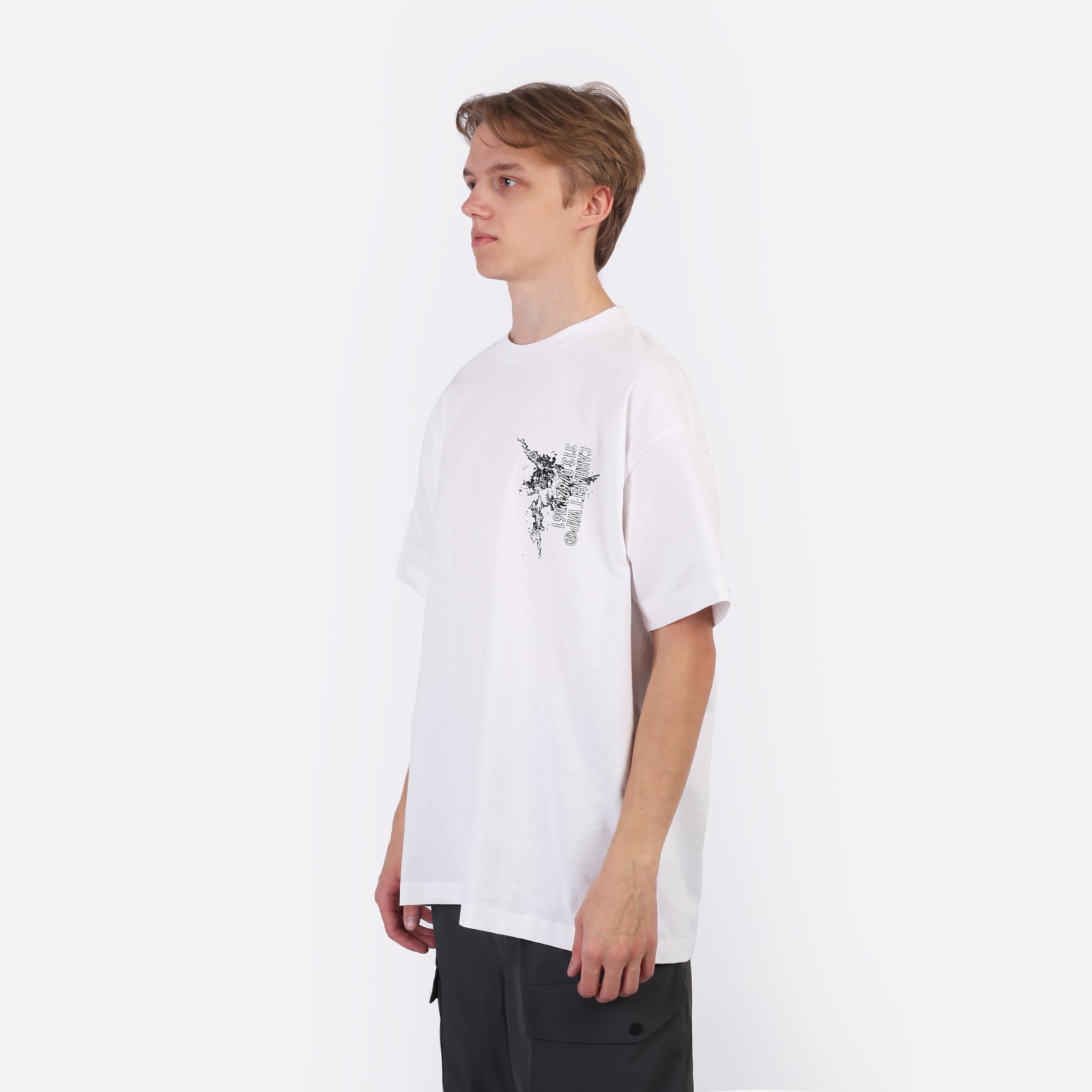 Мужская футболка Carhartt WIP S/S Coordinate 02 T-Shirt (I034012-white)  - цена, описание, фото 4