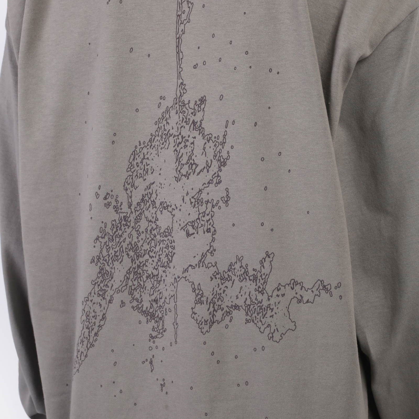 Мужской лонгслив Carhartt WIP L/S Coordinate T-Shirt (I034043-misty grey)  - цена, описание, фото 5