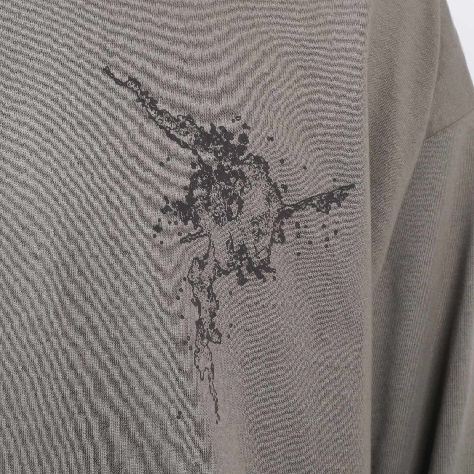 Мужской лонгслив Carhartt WIP L/S Coordinate T-Shirt (I034043-misty grey)  - цена, описание, фото 6