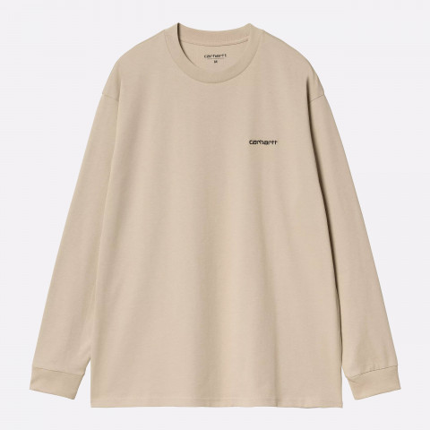 мужской лонгслив Carhartt WIP L/S Script Embroidery T-Shirt  