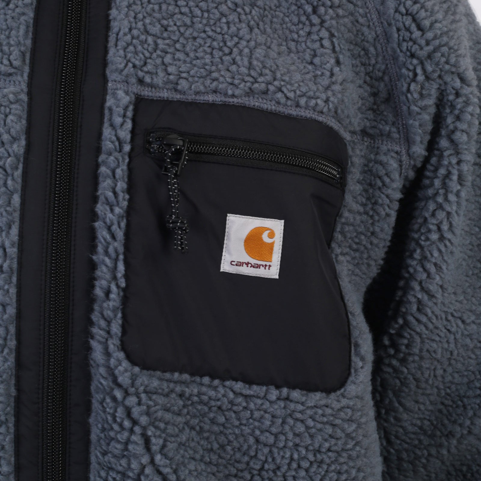 Мужская куртка Carhartt WIP Prentis Liner (I025120CO-grey/black)  - цена, описание, фото 5