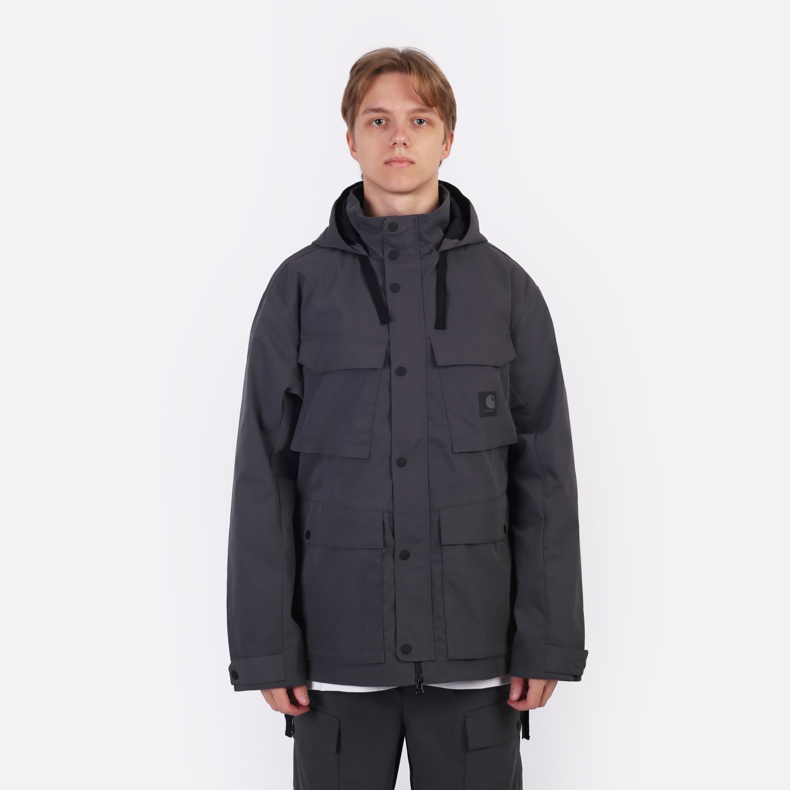 Мужская куртка Carhartt WIP Balto Jacket (I033608-graphite)  - цена, описание, фото 2