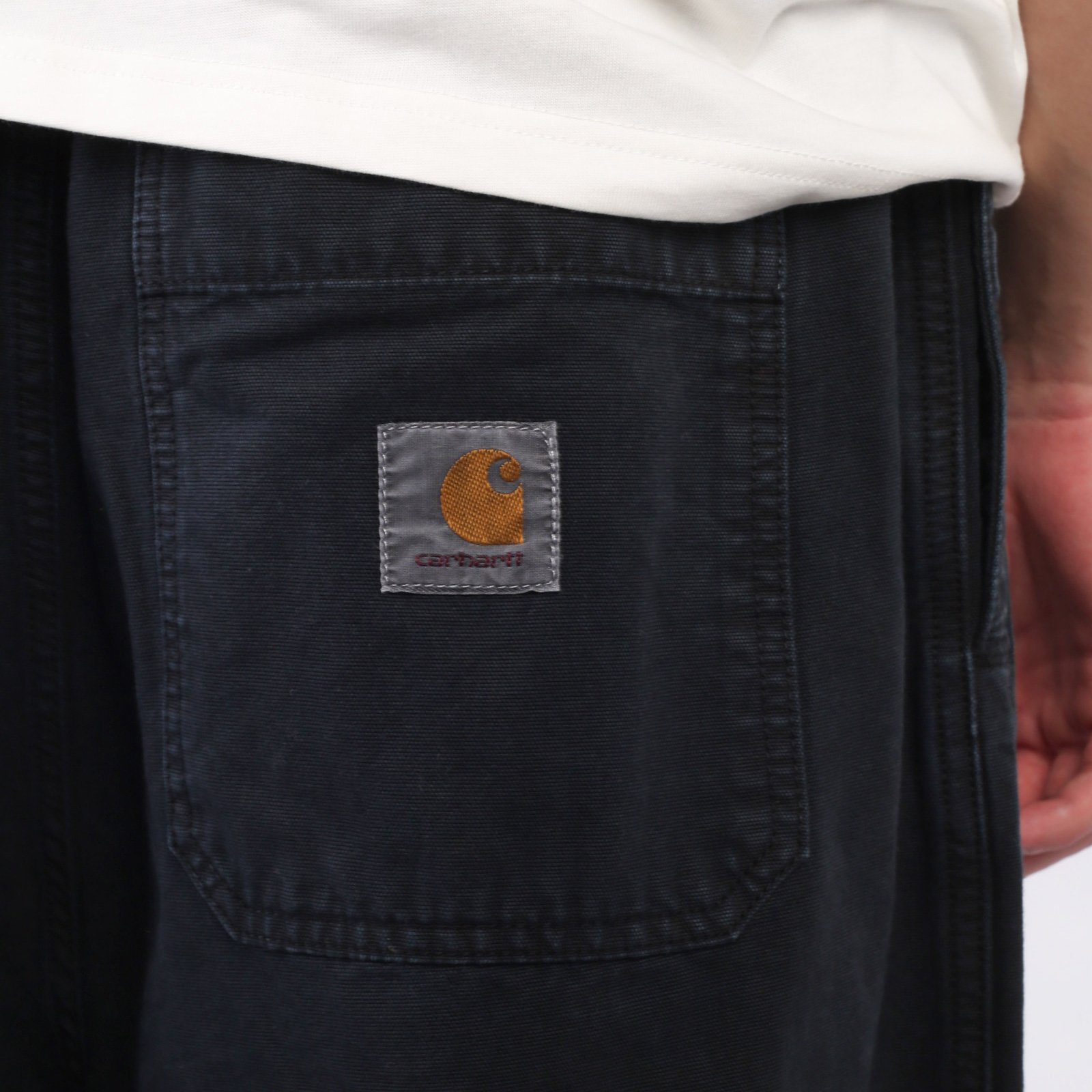 Мужские брюки Carhartt WIP Judd Pant (I033762-blk Stone Dyed)  - цена, описание, фото 5