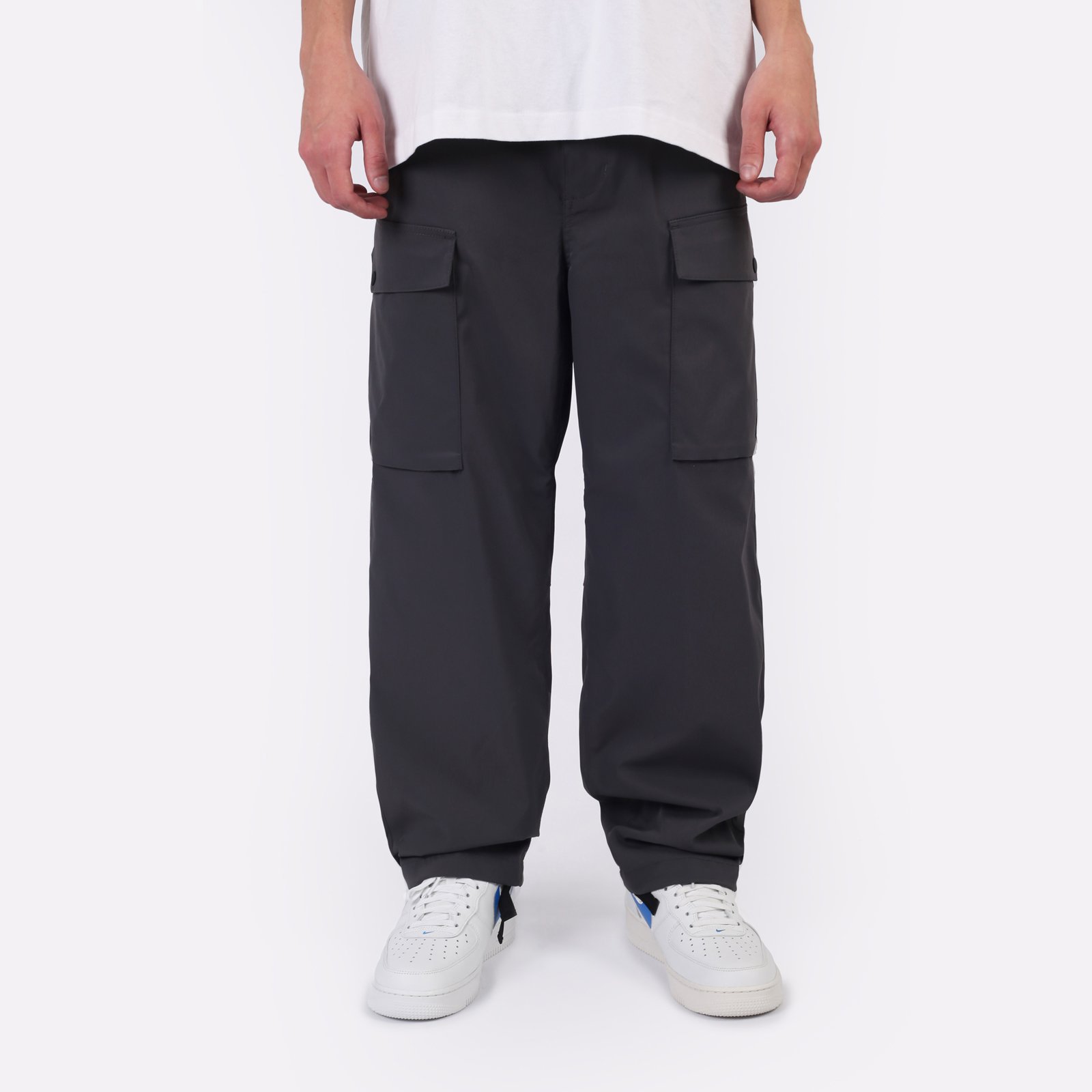 Мужские брюки Carhartt WIP Balto Pant (I033616-graphite)  - цена, описание, фото 1