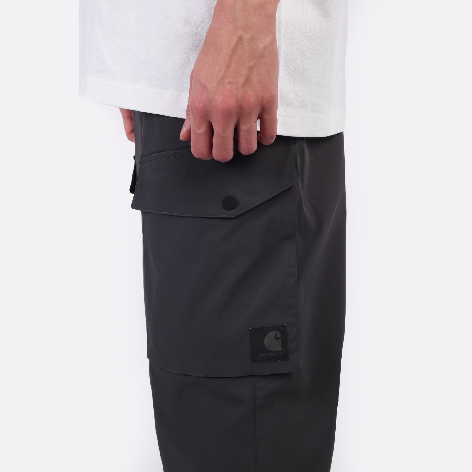 Мужские брюки Carhartt WIP Balto Pant (I033616-graphite)  - цена, описание, фото 7