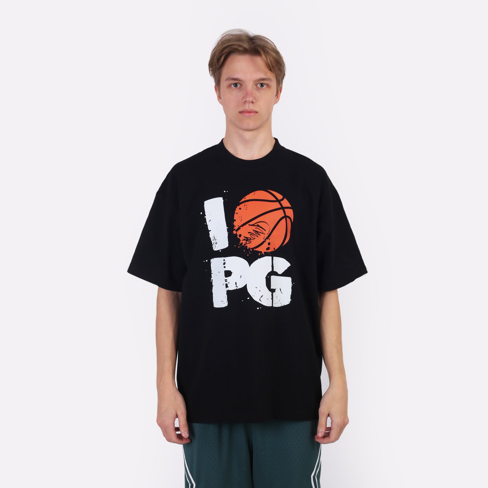 Мужская футболка PLAYGROUND I Ball PG (Pg-black-tee-ball)  - цена, описание, фото 2