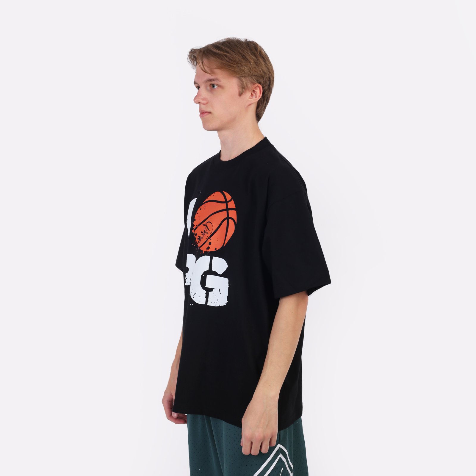 Мужская футболка PLAYGROUND I Ball PG (Pg-black-tee-ball)  - цена, описание, фото 4