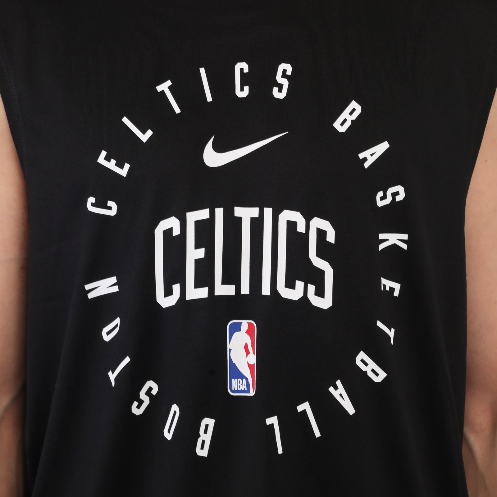 Мужская майка Nike Boston Celtics Practice (HF1743-010)  - цена, описание, фото 5