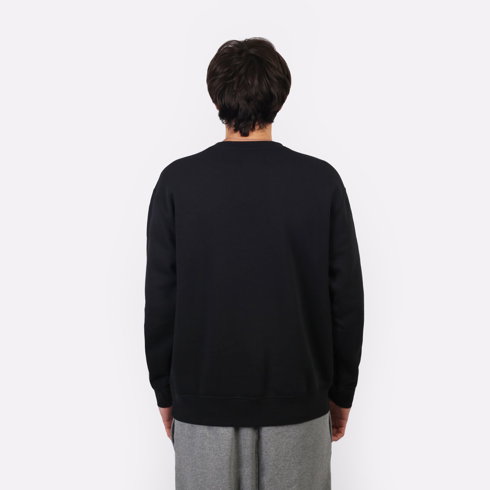 Мужская толстовка Jordan Brooklyn Fleece Crew-Neck Sweatshirt (FV7293-010)  - цена, описание, фото 3