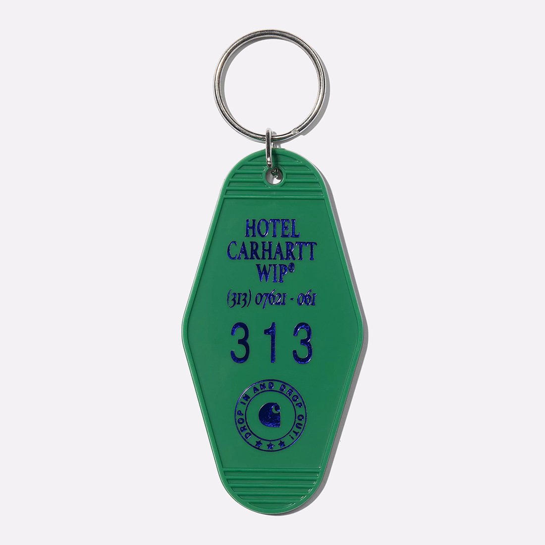 Брелок Carhartt WIP Hotel Keys Keychain (I034151-green/aura)  - цена, описание, фото 2