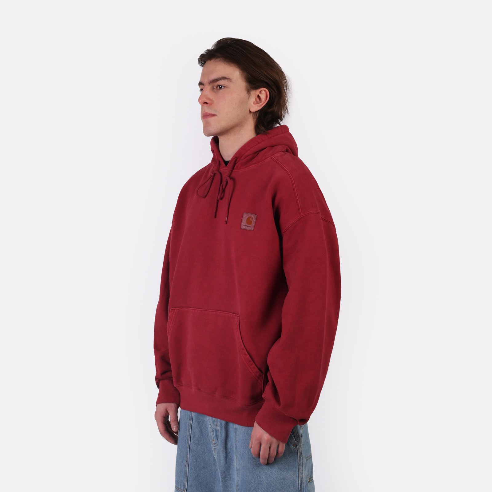 Мужская толстовка Carhartt WIP Hooded Vista Sweat (I029523-garment dyed)  - цена, описание, фото 4