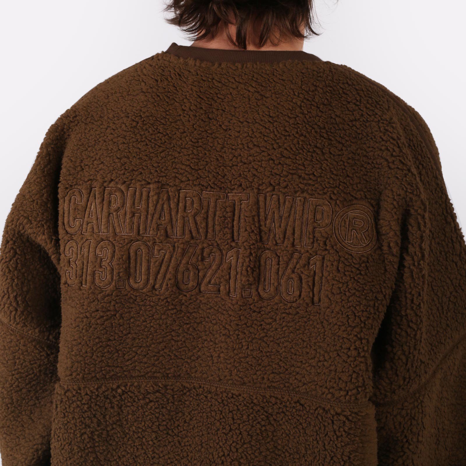 Мужская толстовка Carhartt WIP Coordinate Sweat (I033991-chocolate/brown)  - цена, описание, фото 6
