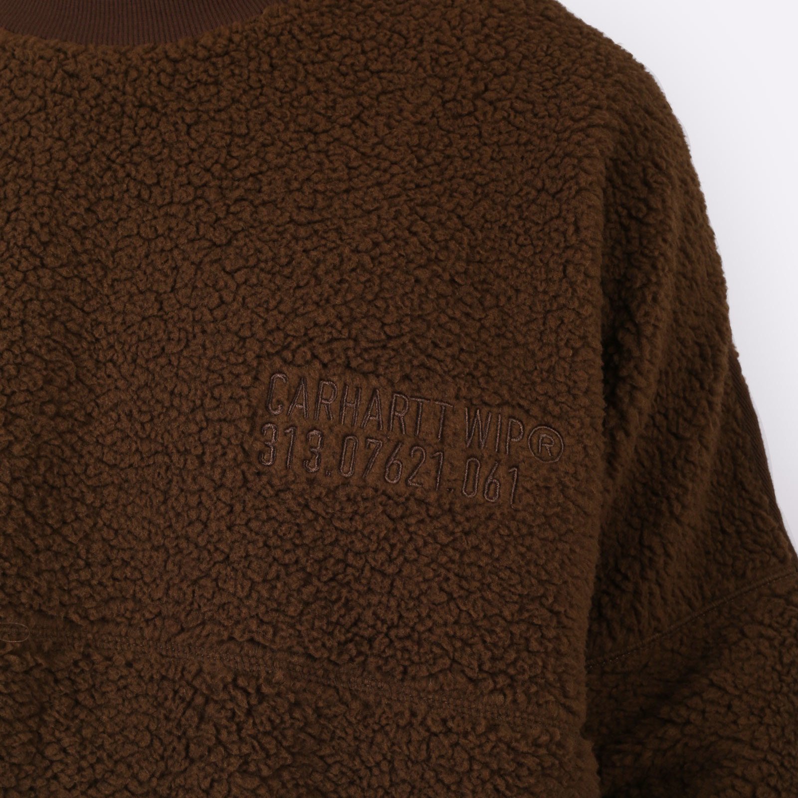 Мужская толстовка Carhartt WIP Coordinate Sweat (I033991-chocolate/brown)  - цена, описание, фото 5
