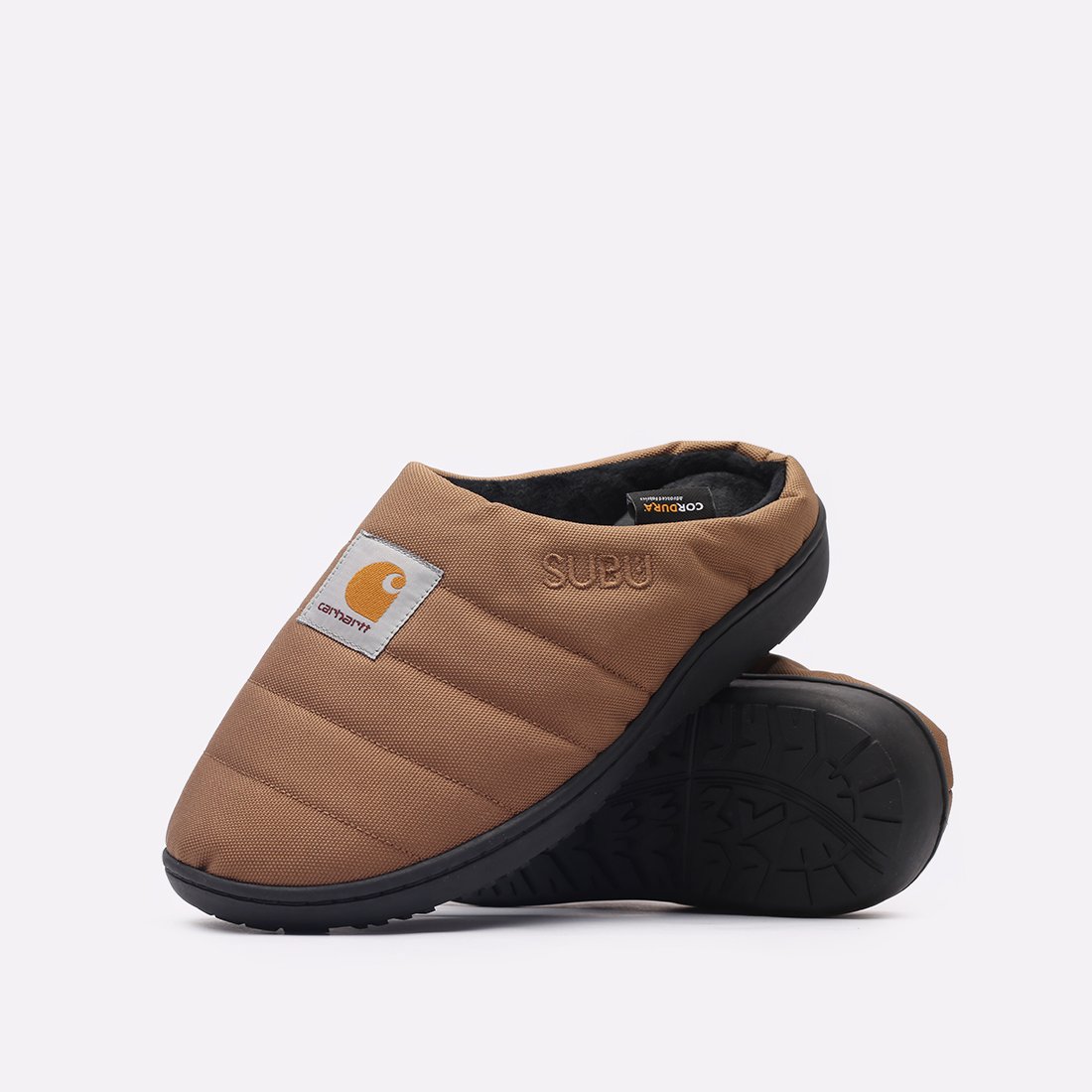 Мужские сланцы Carhartt WIP x Subu Cordura Slippers (I034118-hamilton brown)  - цена, описание, фото 2