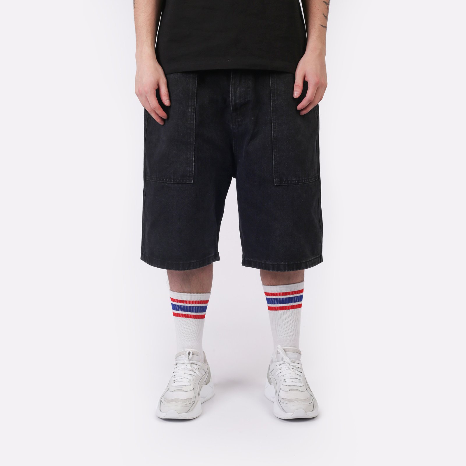Мужские шорты Butter Goods Patch Pocket Denim Shorts (BGQ224D23702)  - цена, описание, фото 1
