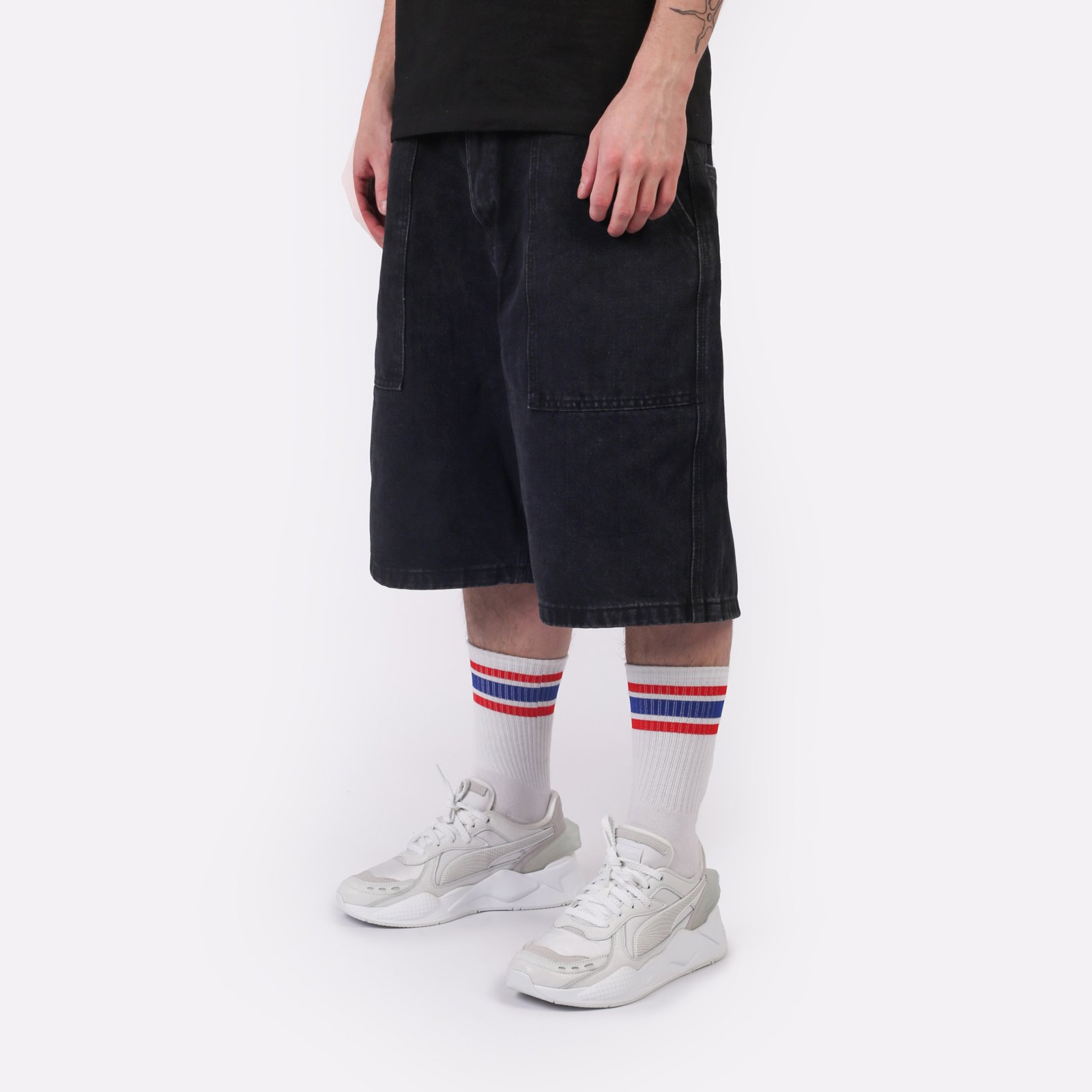 Мужские шорты Butter Goods Patch Pocket Denim Shorts (BGQ224D23702)  - цена, описание, фото 3