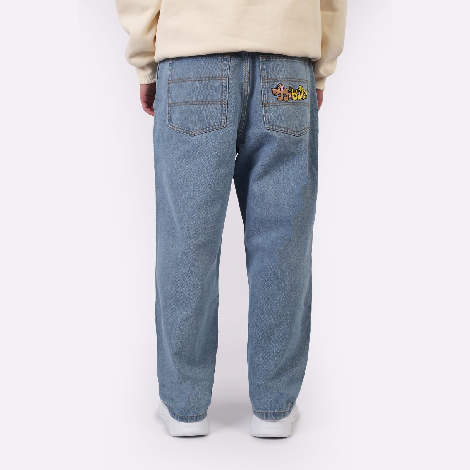 Мужские джинсы Butter Goods Pooch Relaxed Denim Jeans (BGQ224D13401)  - цена, описание, фото 2