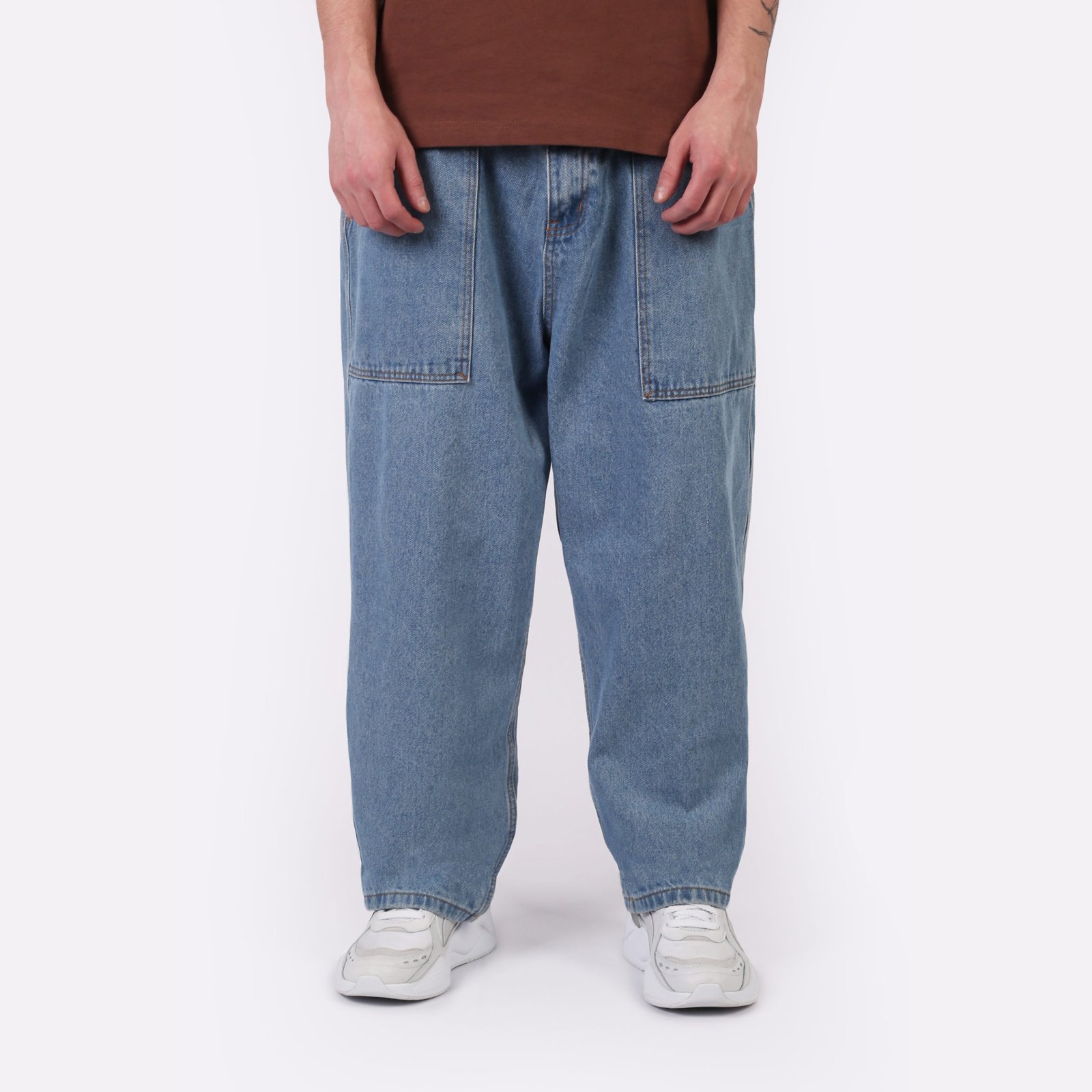 Мужские джинсы Butter Goods Patch Pocket Denim Jeans (BGQ224D22901)  - цена, описание, фото 1