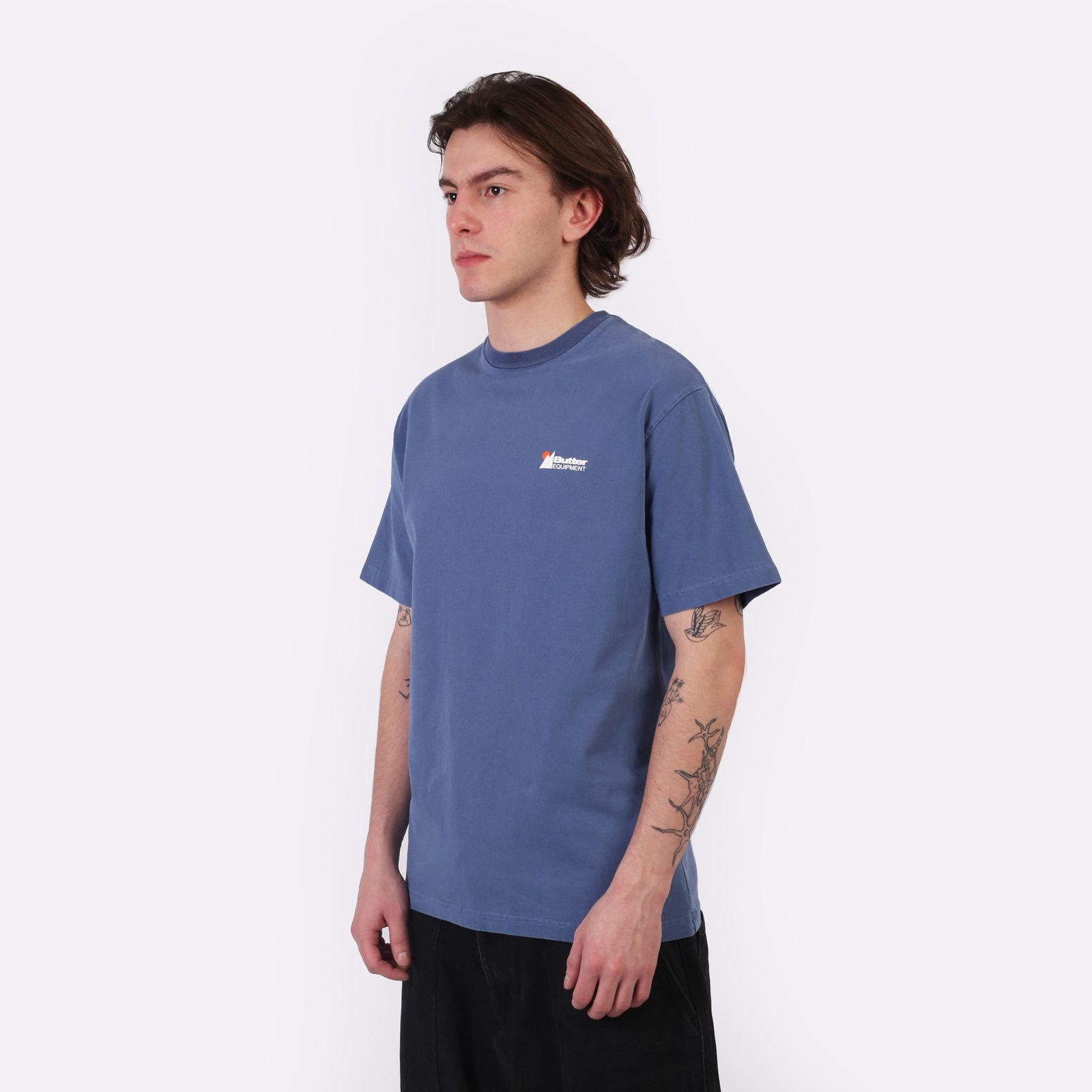 Мужская футболка Butter Goods Distressed Pigment Dye Tee (BGQ224D10801)  - цена, описание, фото 3