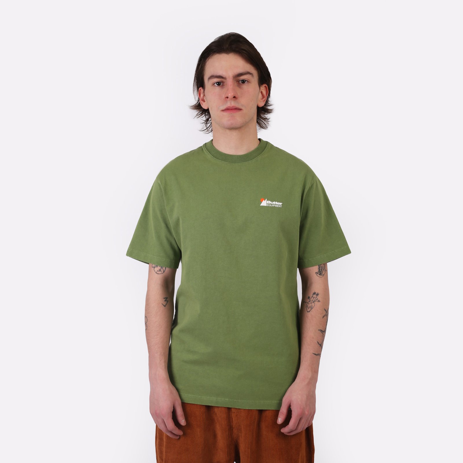 Мужская футболка Butter Goods Distressed Pigment Dye Tee (BGQ224D10804)  - цена, описание, фото 1
