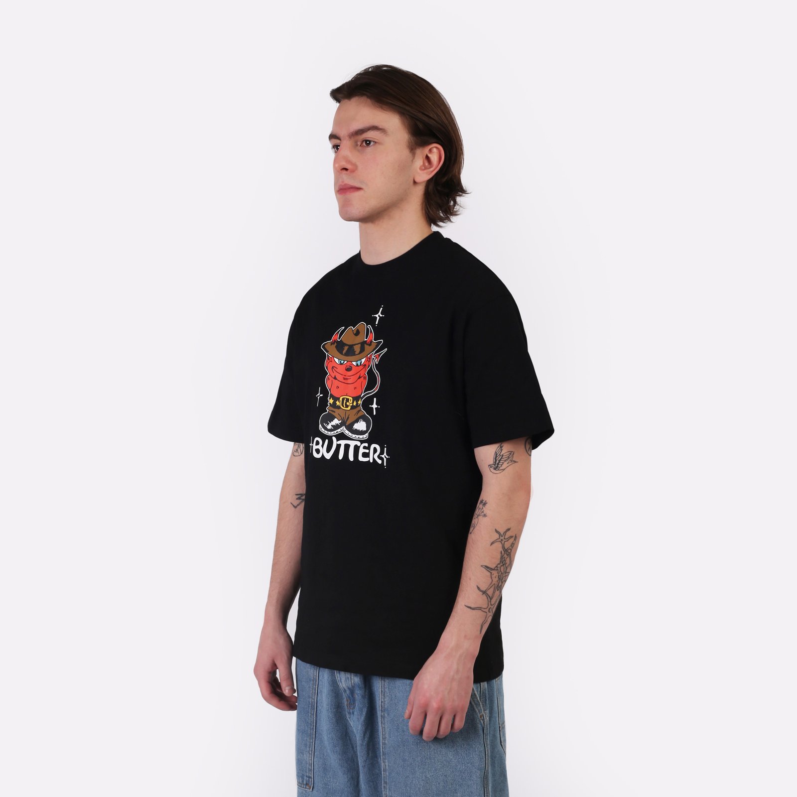 Мужская футболка Butter Goods Devil Tee (BGQ224D20203)  - цена, описание, фото 3