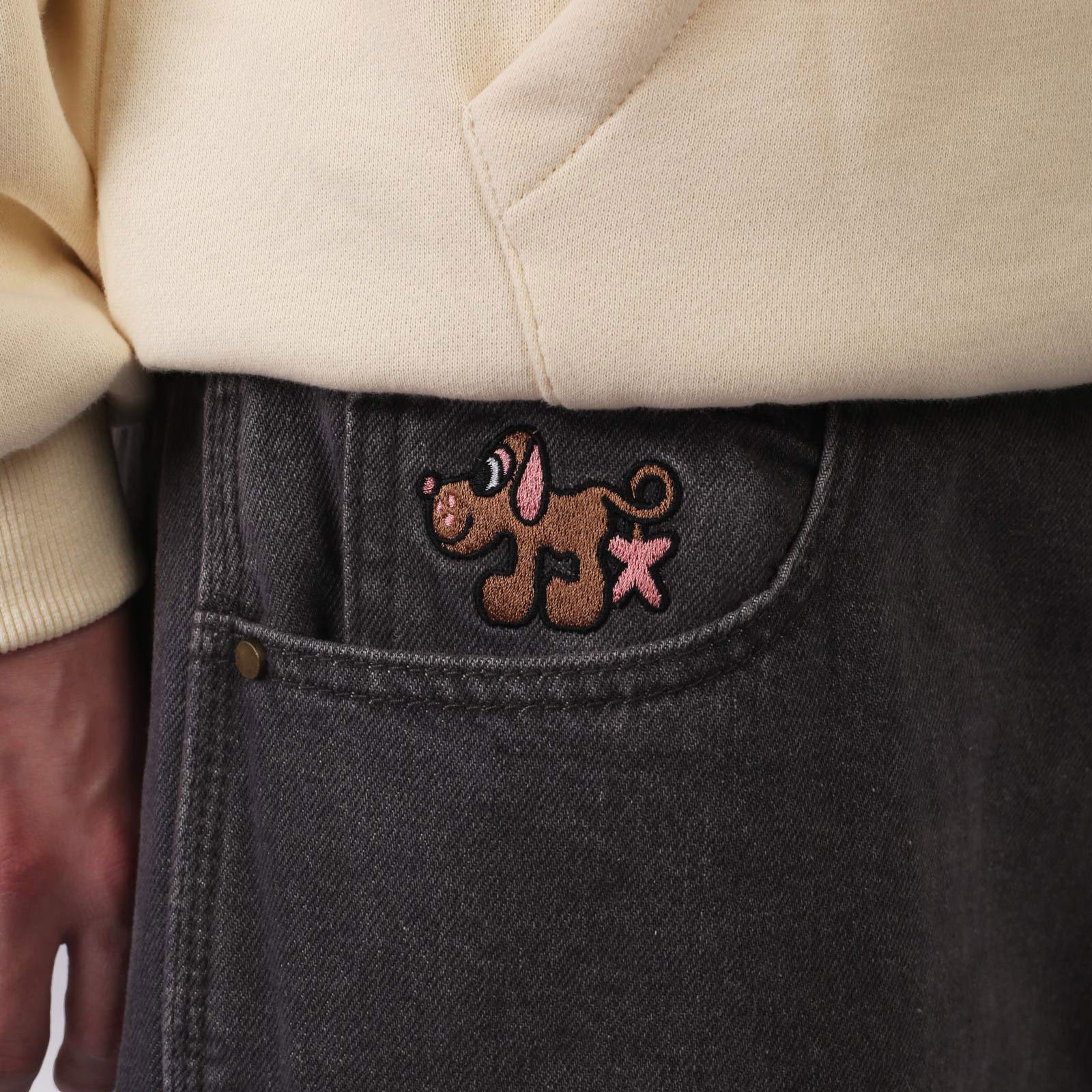 Мужские джинсы Butter Goods Pooch Relaxed Denim Jeans (BGQ224D13403)  - цена, описание, фото 4