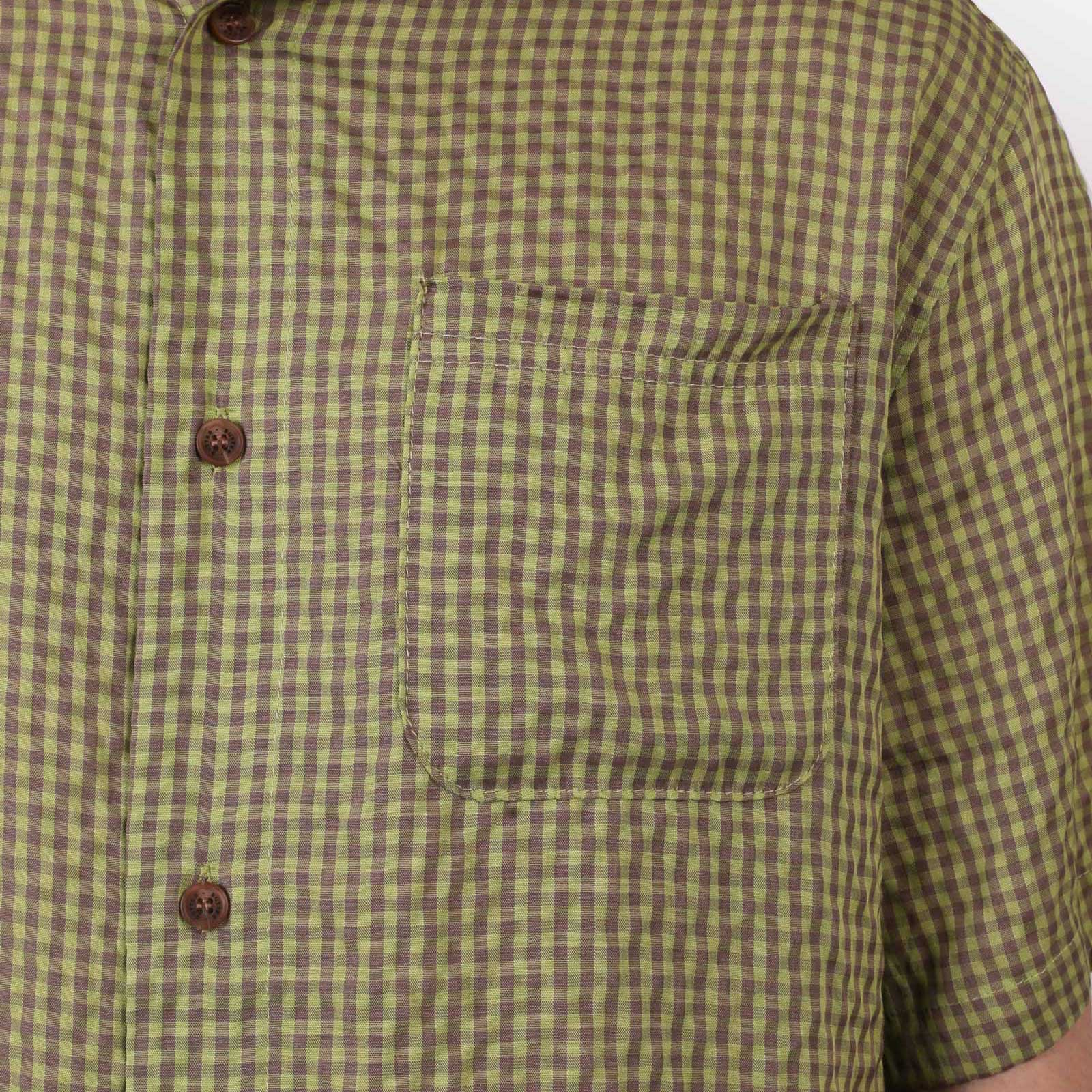 Мужская рубашка Butter Goods Gingham S/S Shirt (BGQ224D12203)  - цена, описание, фото 4