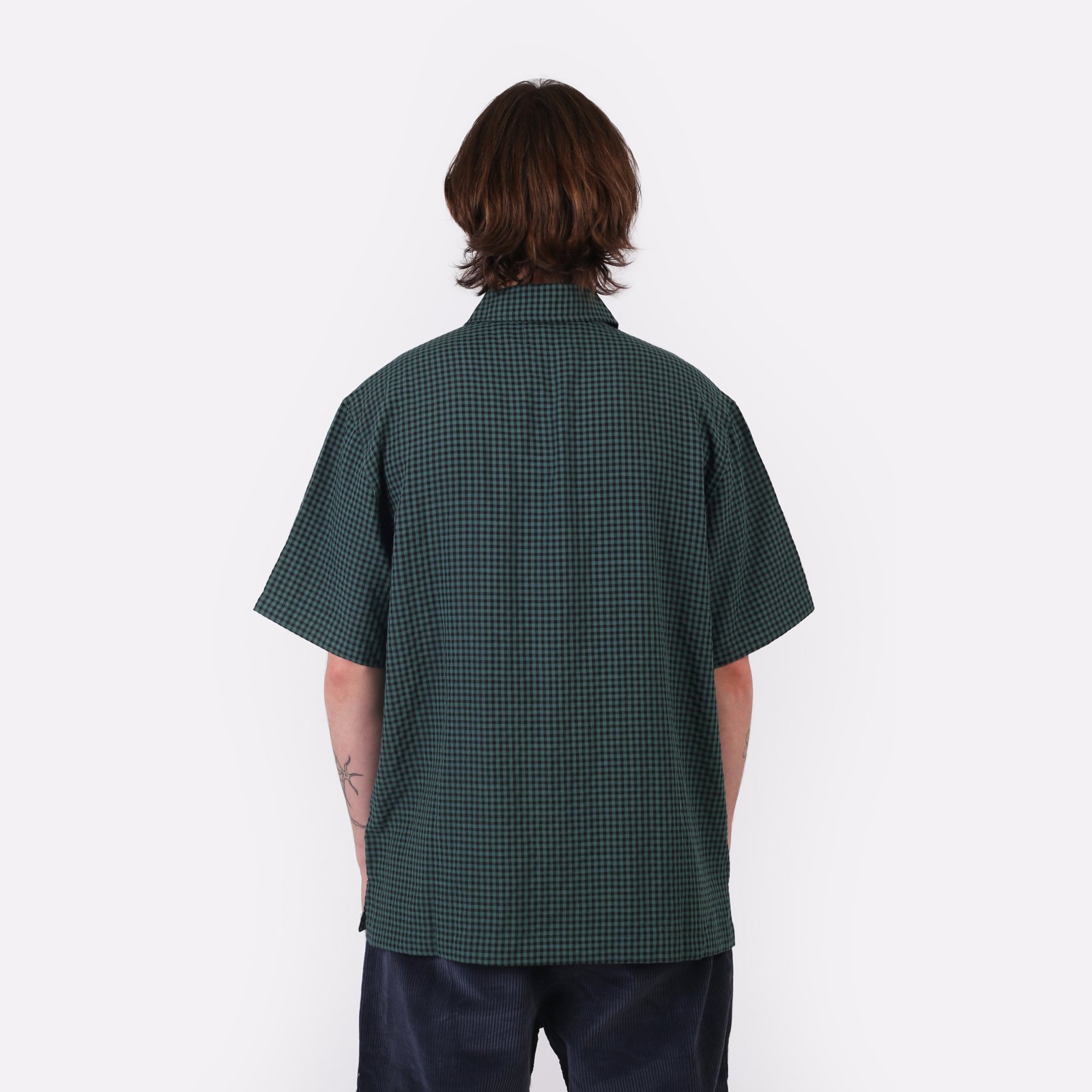 Мужская рубашка Butter Goods Gingham S/S Shirt (BGQ224D12201)  - цена, описание, фото 2