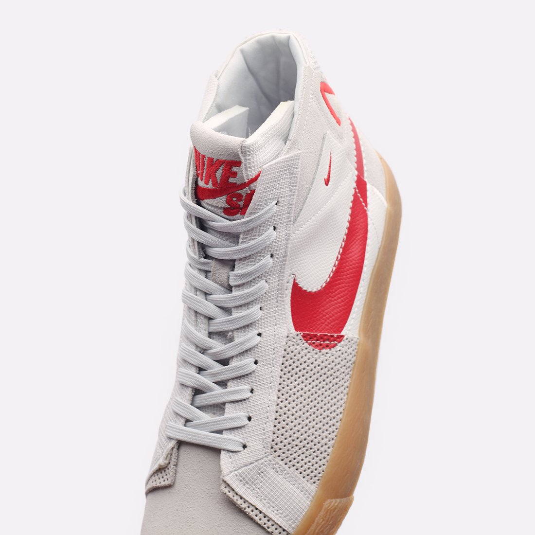 Мужские кроссовки Nike SB Zoom Blazer Mid PRM (FD5113-100)  - цена, описание, фото 7