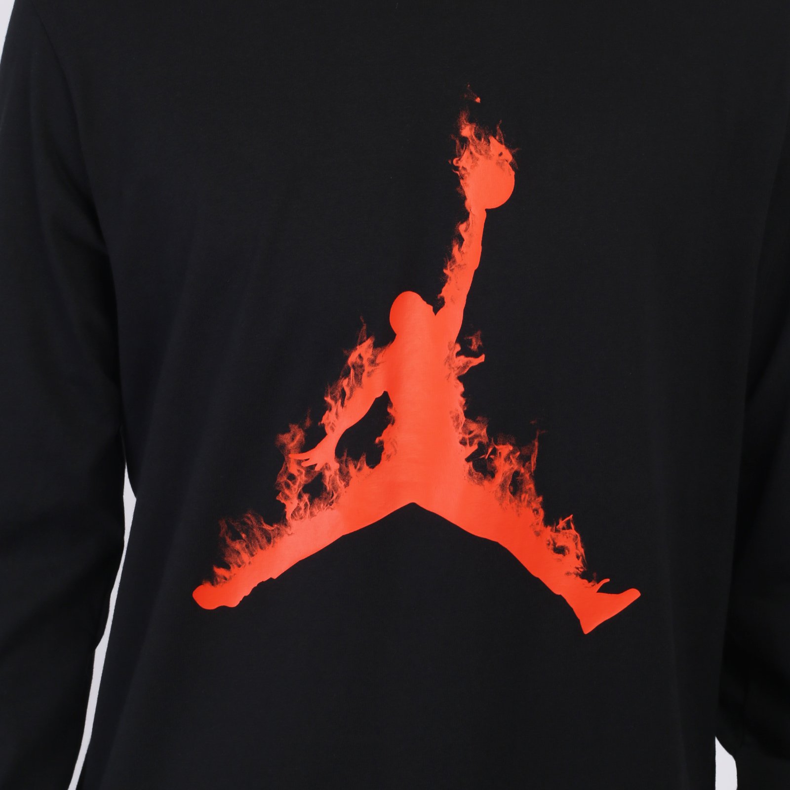 Лонгслив Jordan Flame Longsleeve Crew (FZ1989-010)  - цена, описание, фото 4