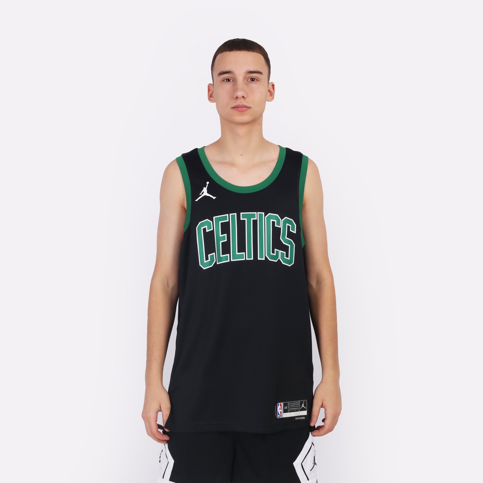 Мужская майка Jordan Boston Celtics Statement Edition (DO9519-012)  - цена, описание, фото 1