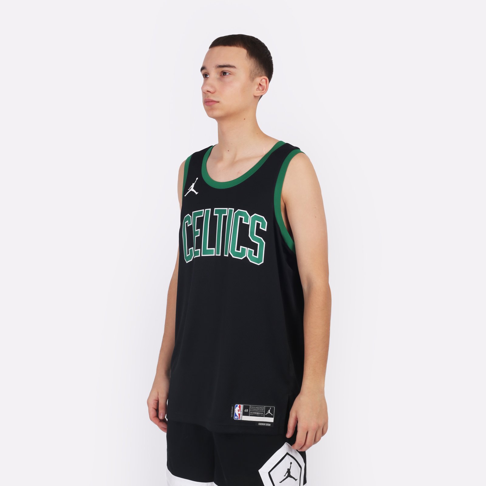 Мужская майка Jordan Boston Celtics Statement Edition (DO9519-012)  - цена, описание, фото 3