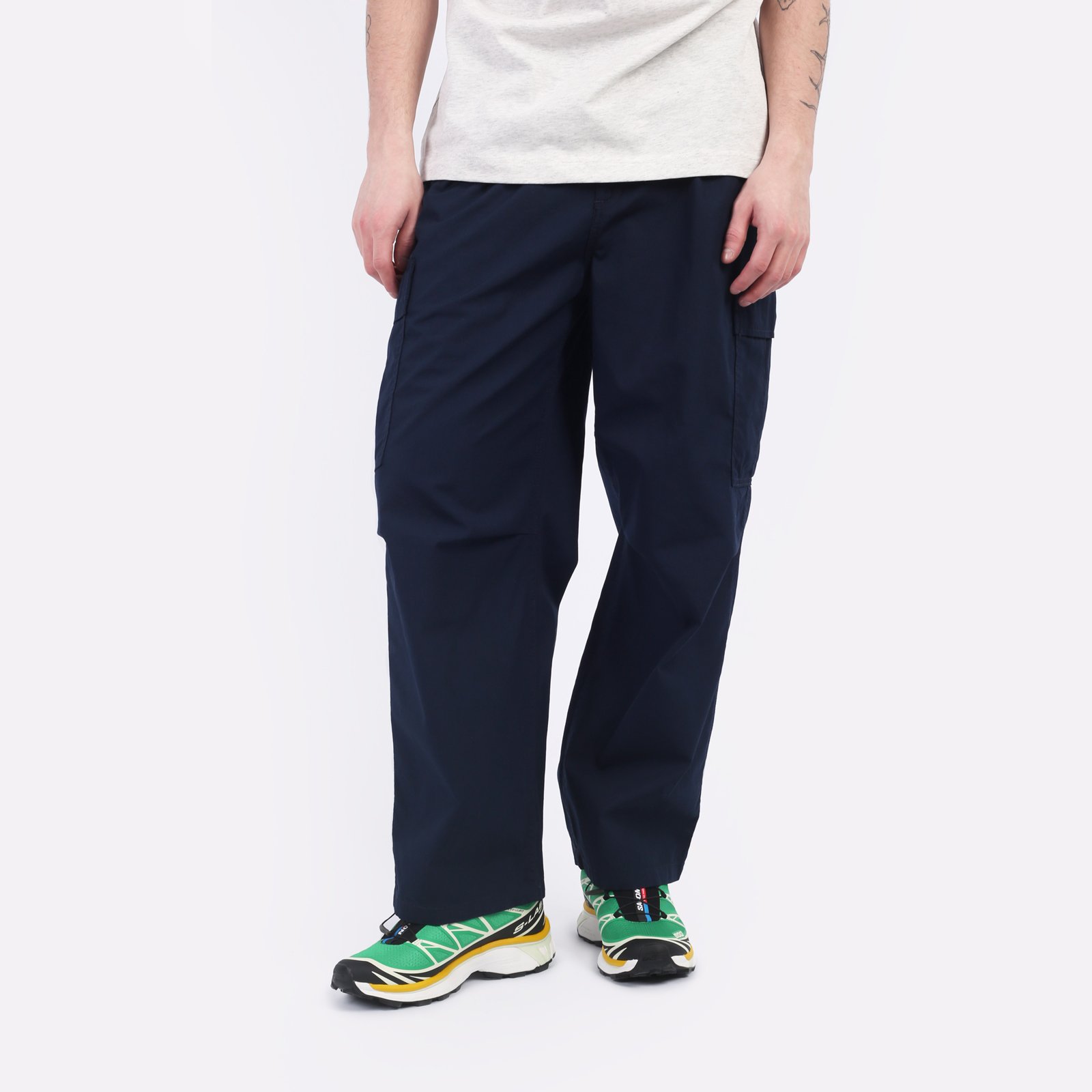 Мужские брюки Carhartt WIP Cole Cargo Pant (I030477-mizar rinsed)  - цена, описание, фото 1