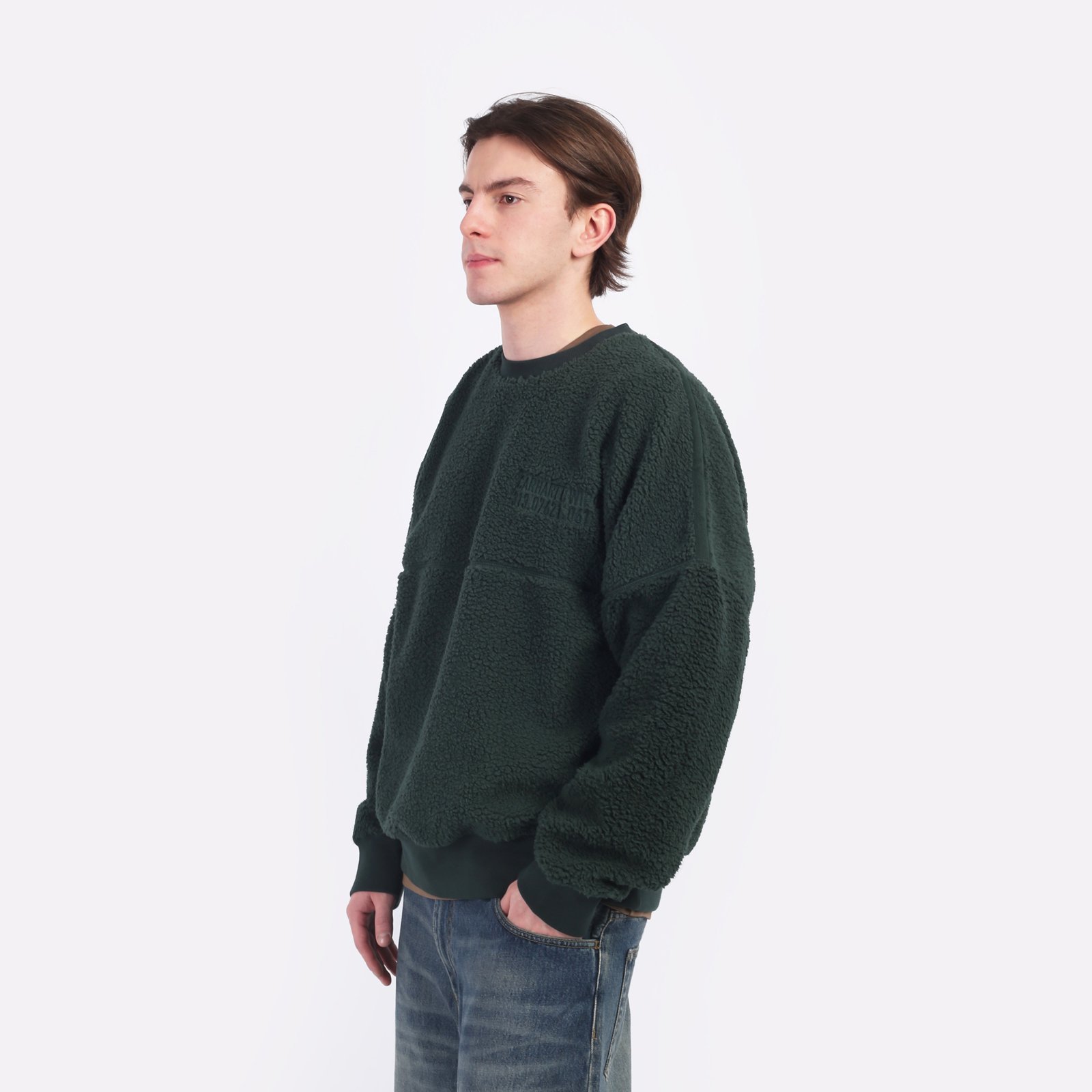 Мужская толстовка Carhartt WIP Coordinate Sweat (I033991-green)  - цена, описание, фото 3