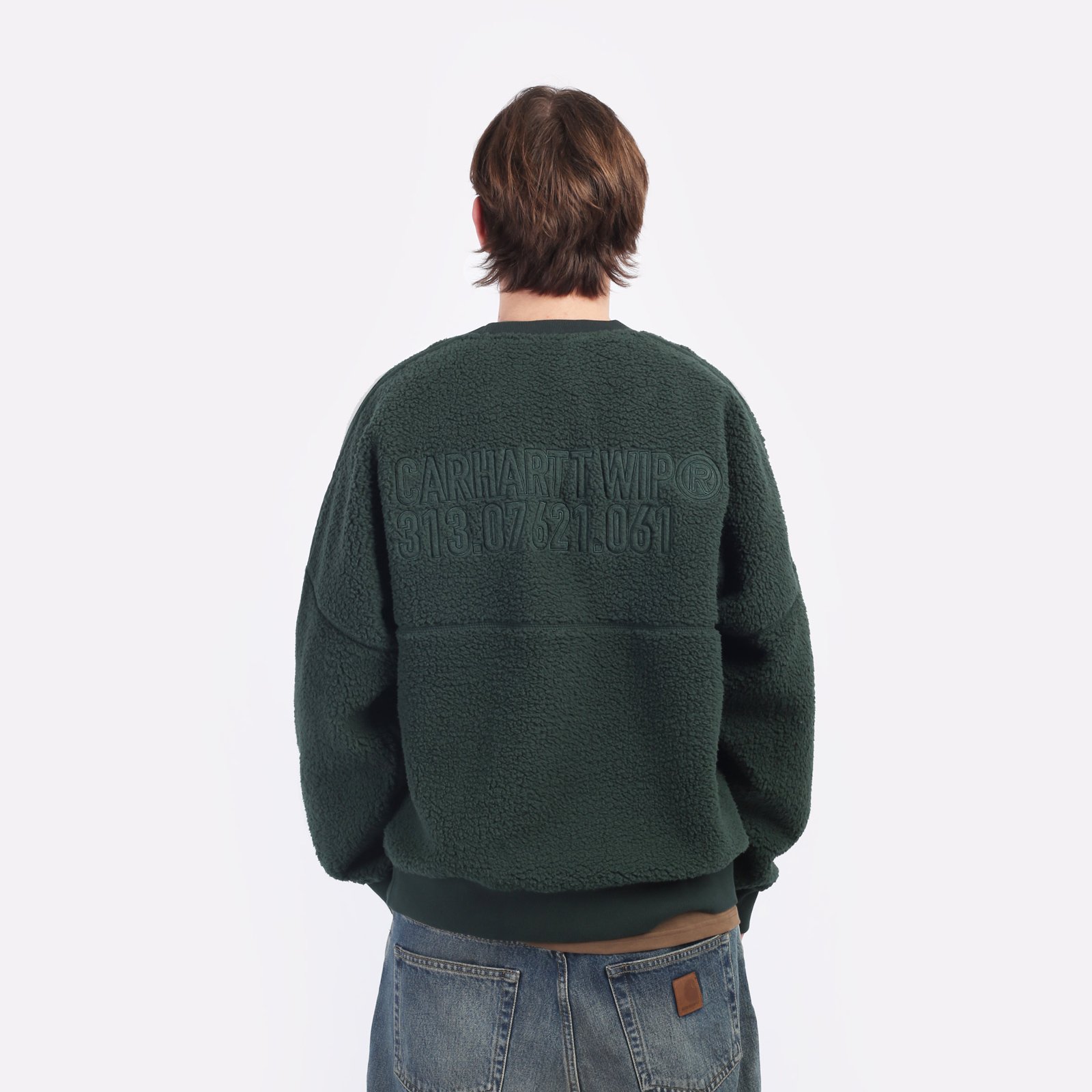 Мужская толстовка Carhartt WIP Coordinate Sweat (I033991-green)  - цена, описание, фото 2