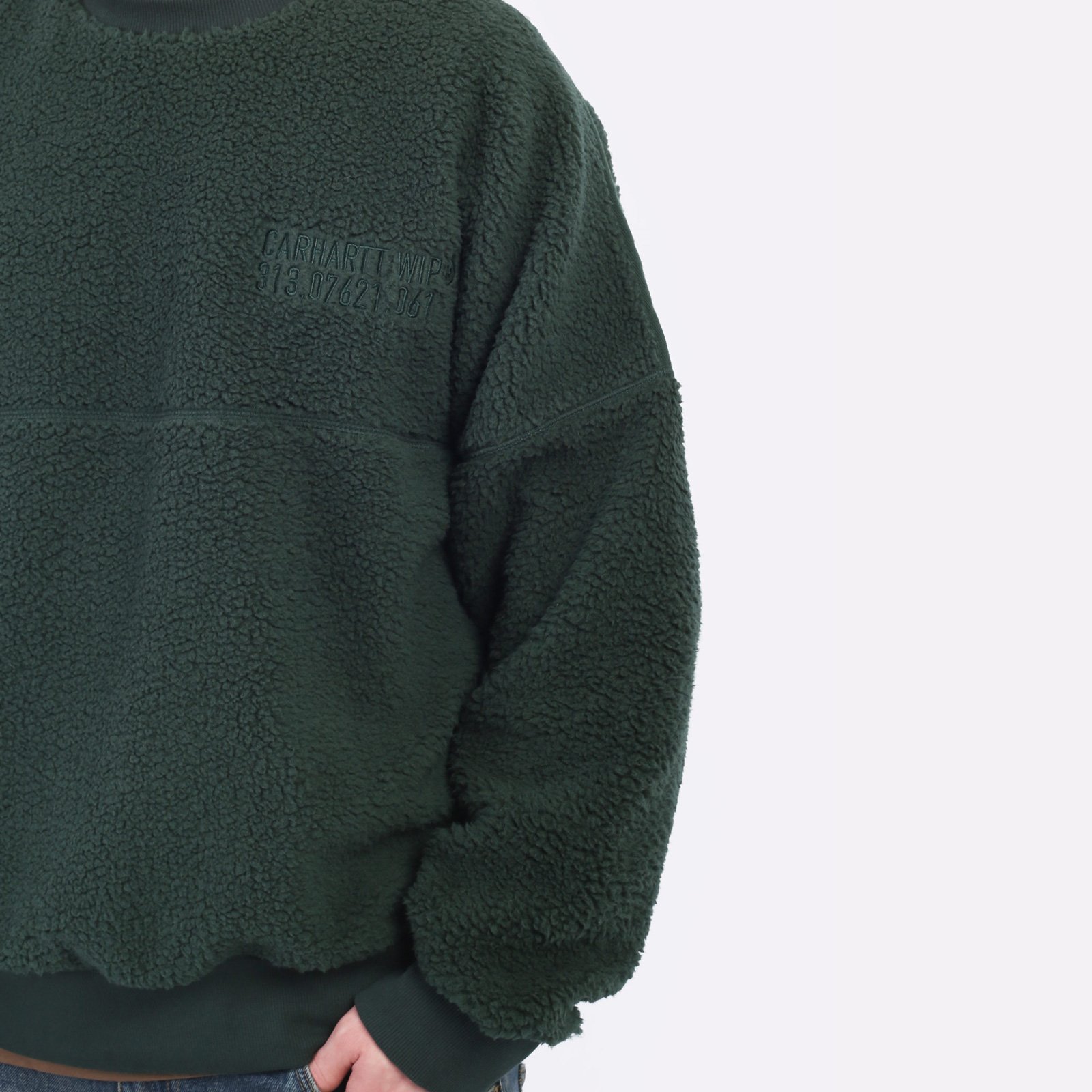 Мужская толстовка Carhartt WIP Coordinate Sweat (I033991-green)  - цена, описание, фото 4