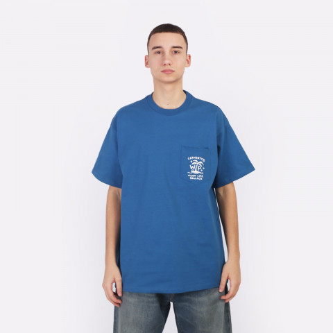 мужская футболка Carhartt WIP S/S Fragments Pocket T-Shirt  