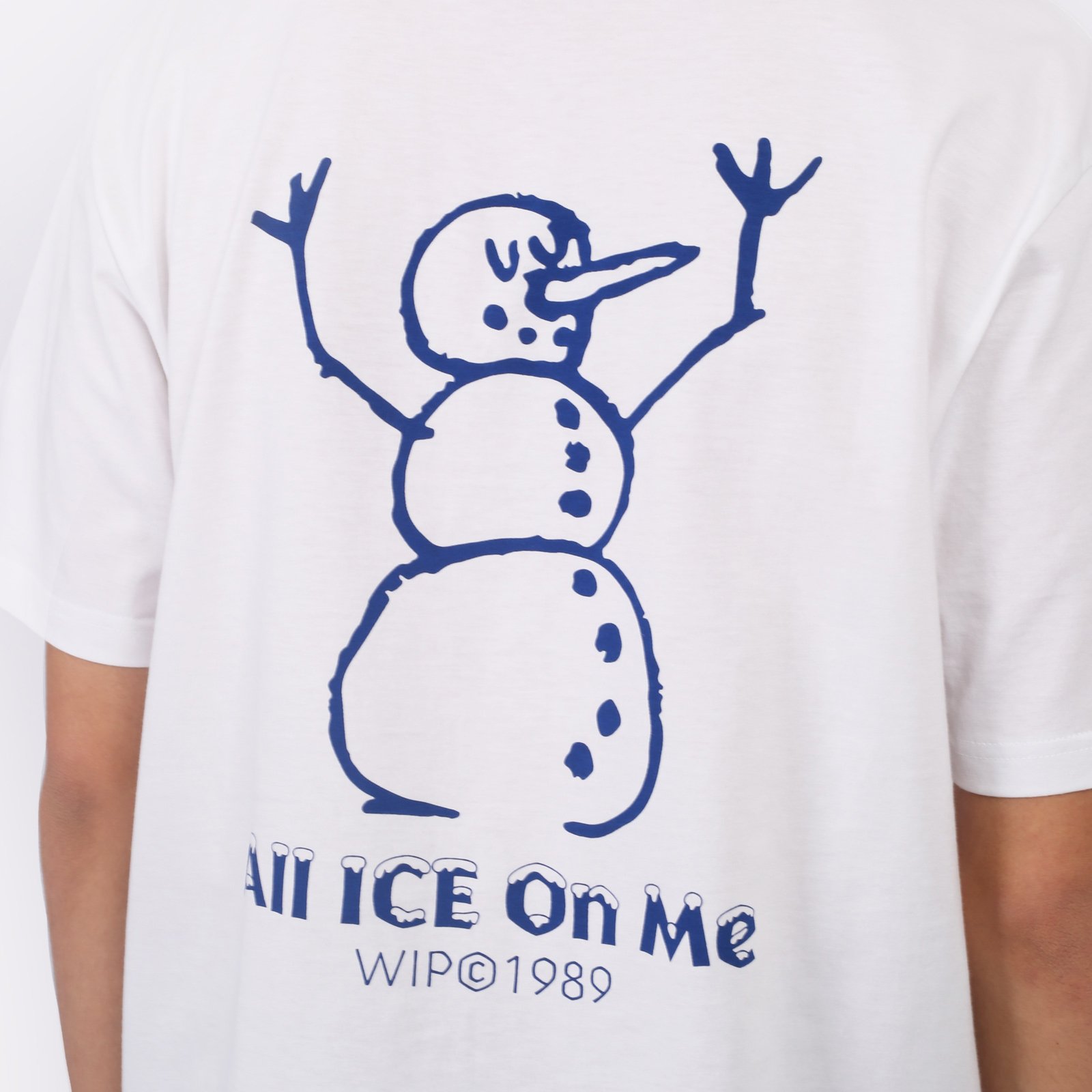 Мужская футболка Carhartt WIP S/S Ice T-Shirt (I034436-white)  - цена, описание, фото 5